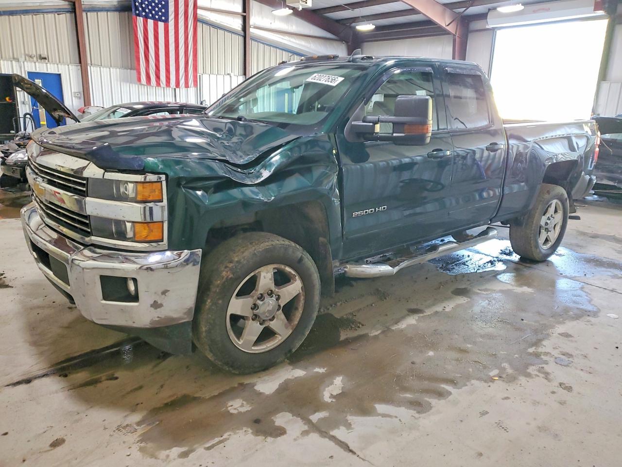 2015 Chevrolet Silverado K2500 Heavy Duty Lt Green vin: 1GC2KVEG2FZ546115