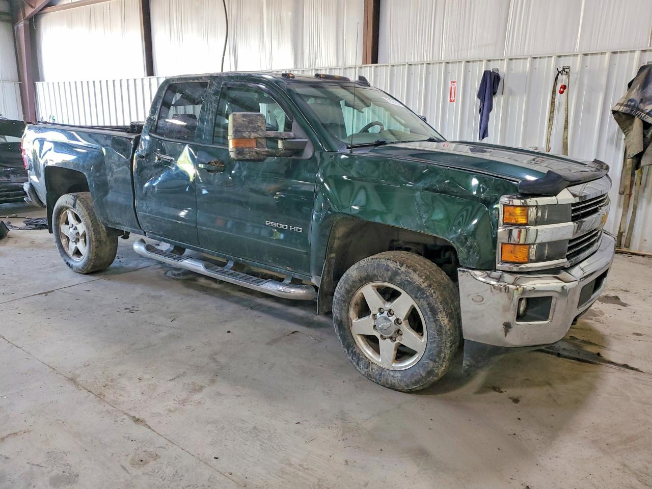 2015 Chevrolet Silverado K2500 Heavy Duty Lt Green vin: 1GC2KVEG2FZ546115