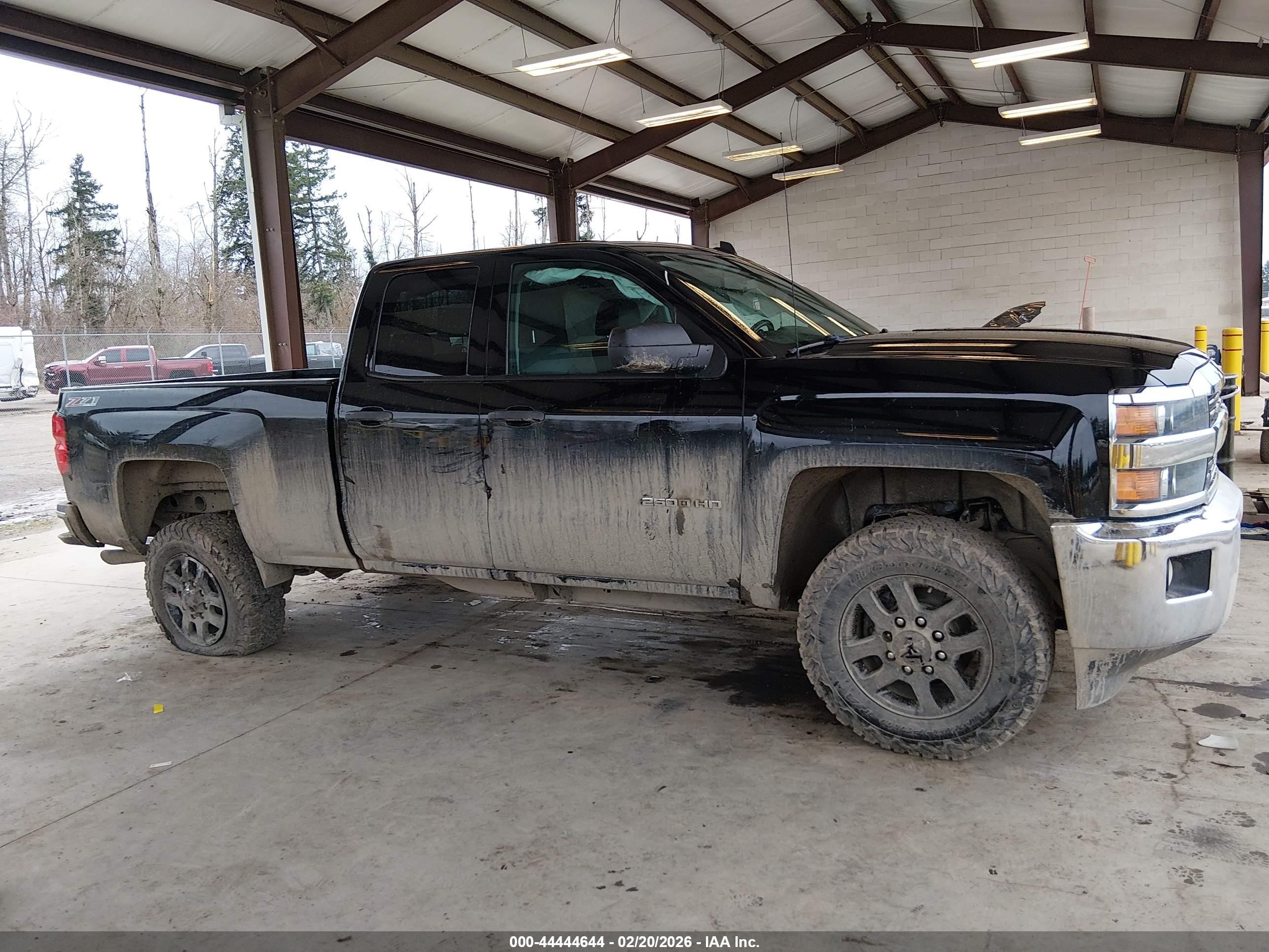 2015 Chevrolet Silverado 2500hd Lt Black vin: 1GC2KVEG4FZ129322