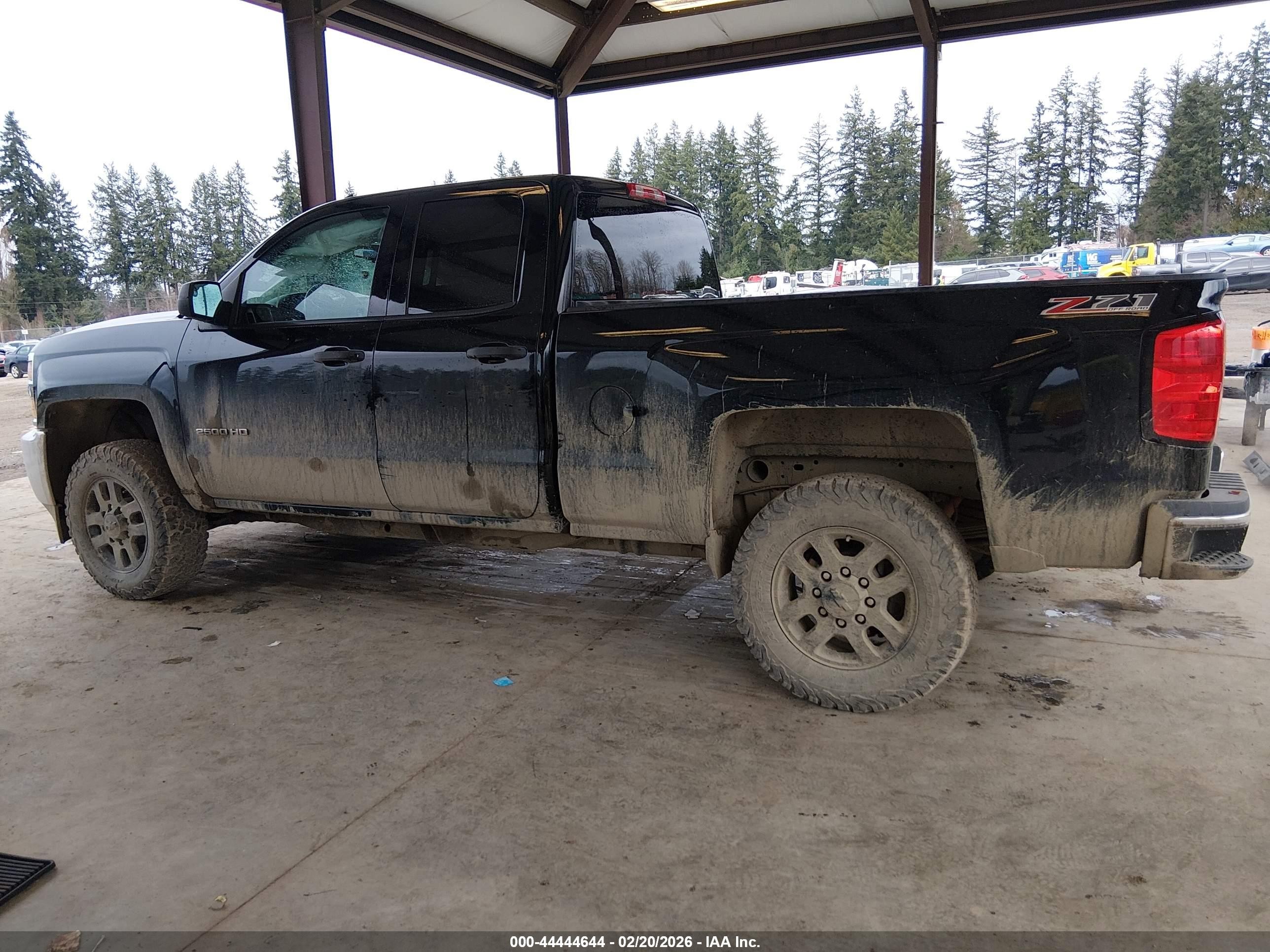 2015 Chevrolet Silverado 2500hd Lt Black vin: 1GC2KVEG4FZ129322