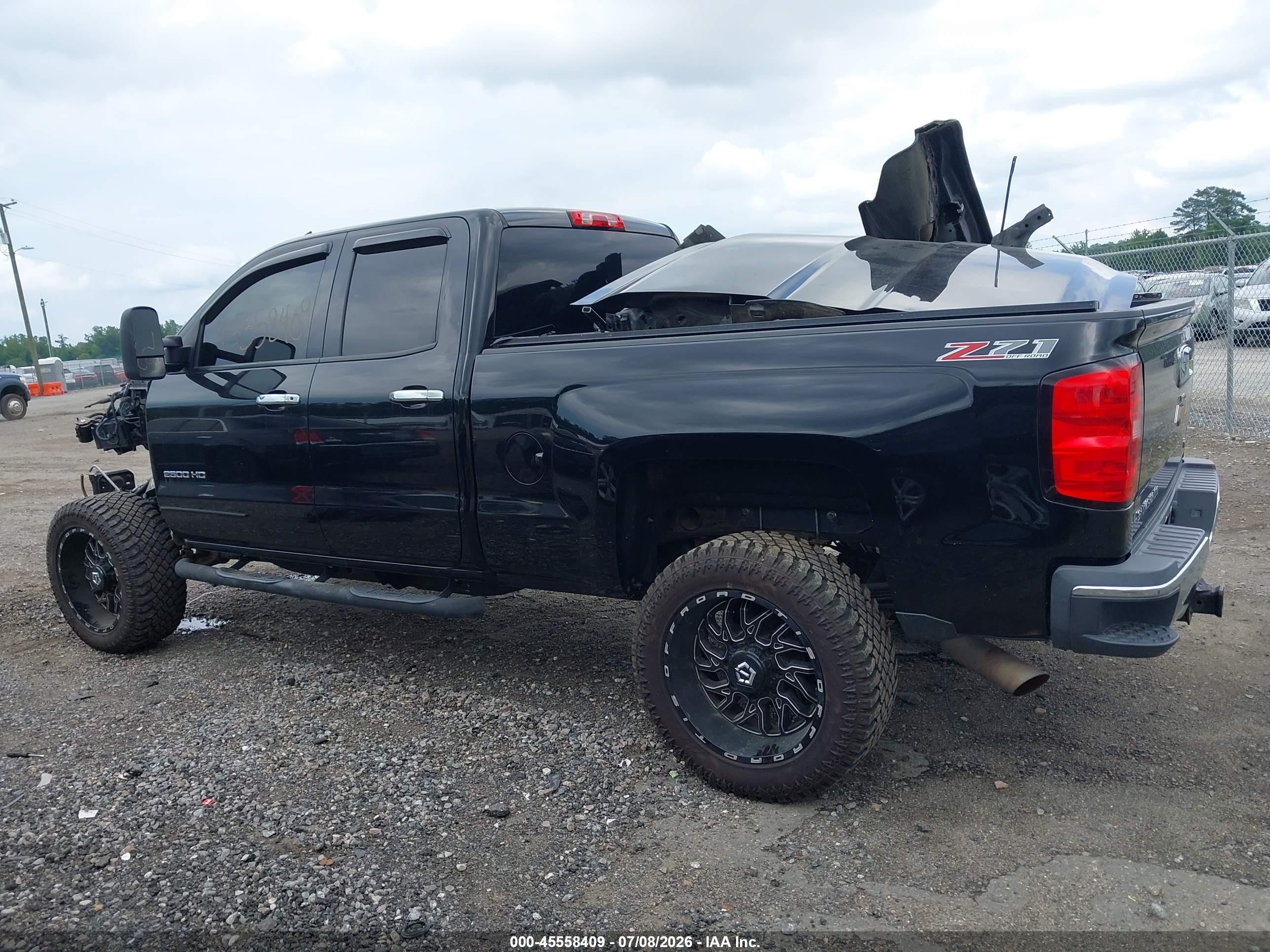 2015 Chevrolet Silverado 2500hd Lt Black vin: 1GC2KVEG5FZ144072