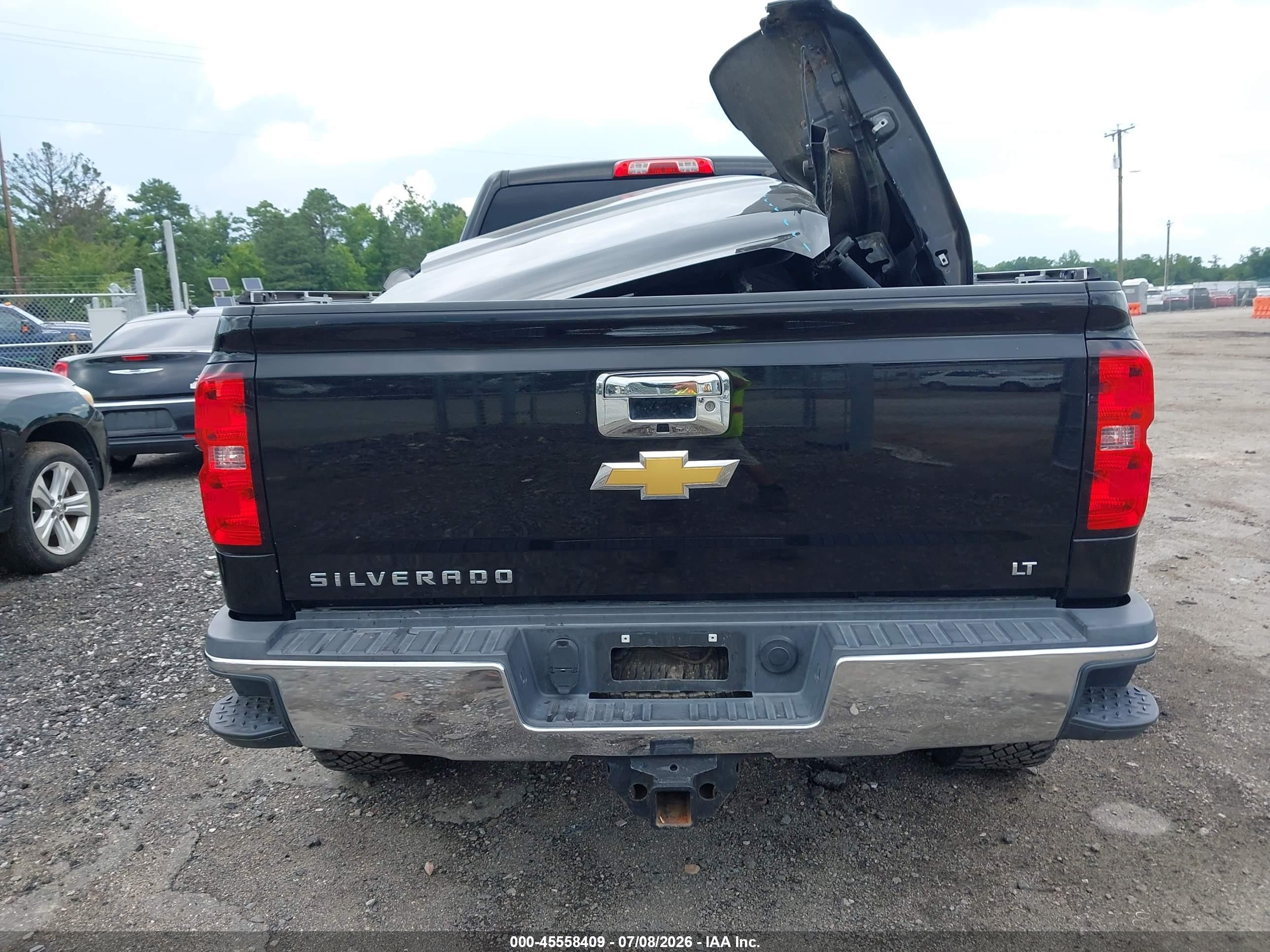 2015 Chevrolet Silverado 2500hd Lt Black vin: 1GC2KVEG5FZ144072