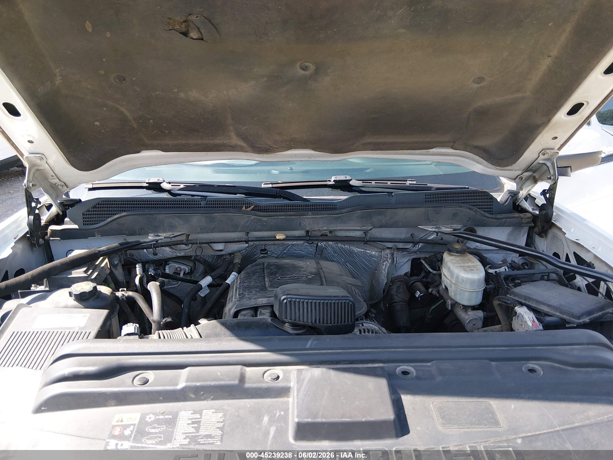 2015 Chevrolet Silverado 2500hd Lt White vin: 1GC2KVEG5FZ544424