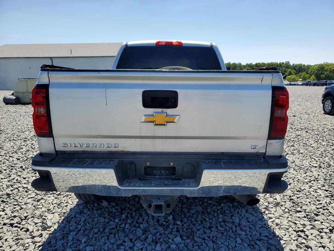 2015 Chevrolet Silverado K2500 Heavy Duty Lt Silver vin: 1GC2KVEG5FZ558596