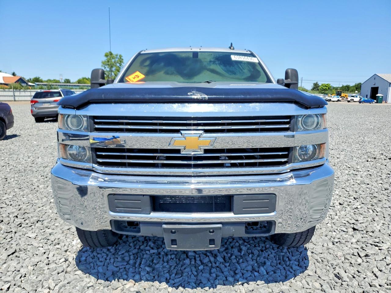 2015 Chevrolet Silverado K2500 Heavy Duty Lt Silver vin: 1GC2KVEG5FZ558596