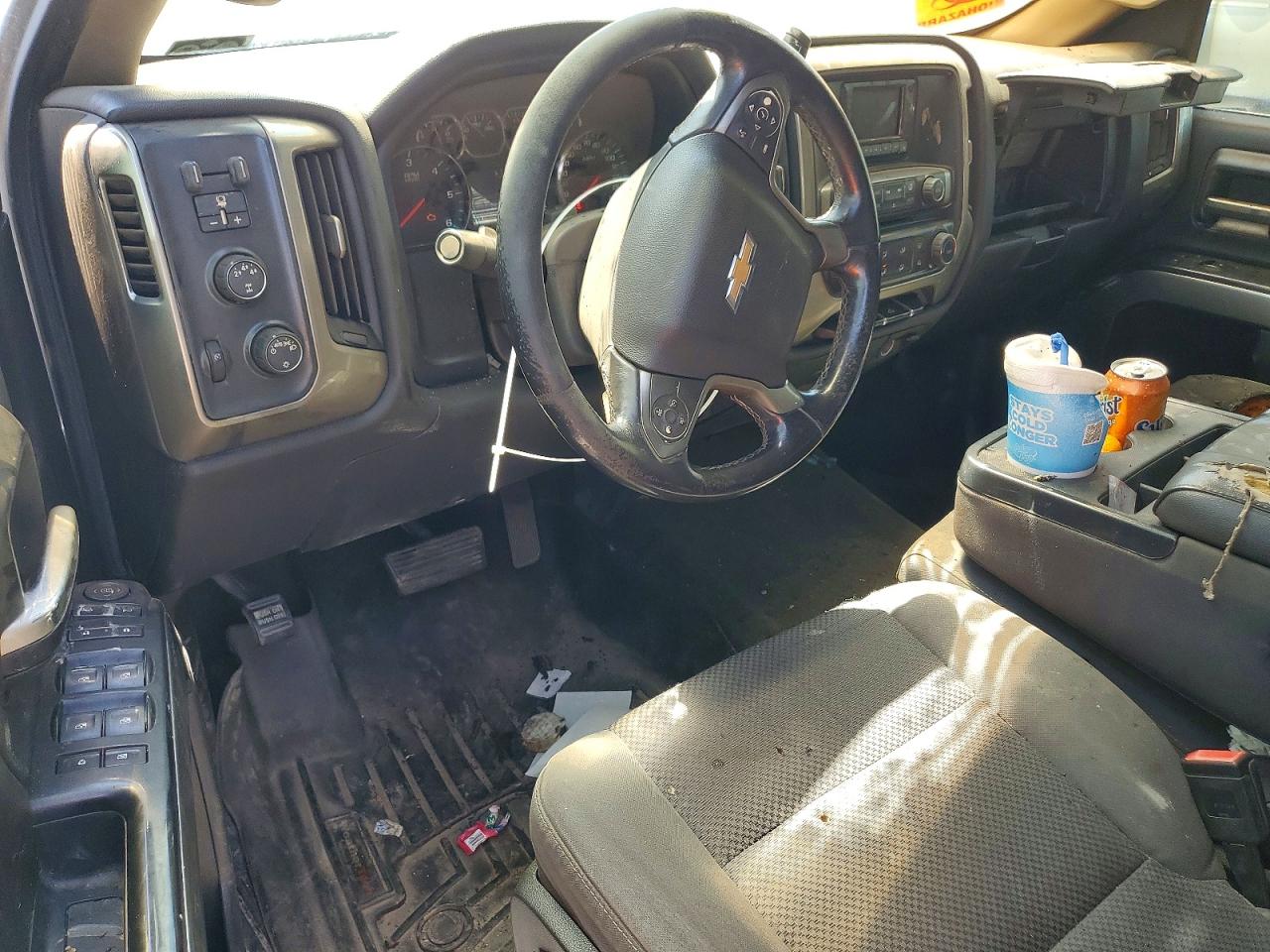 2015 Chevrolet Silverado K2500 Heavy Duty Lt Silver vin: 1GC2KVEG5FZ558596
