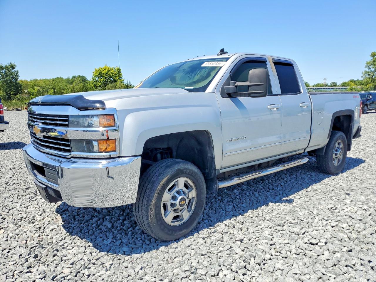 2015 Chevrolet Silverado K2500 Heavy Duty Lt Silver vin: 1GC2KVEG5FZ558596