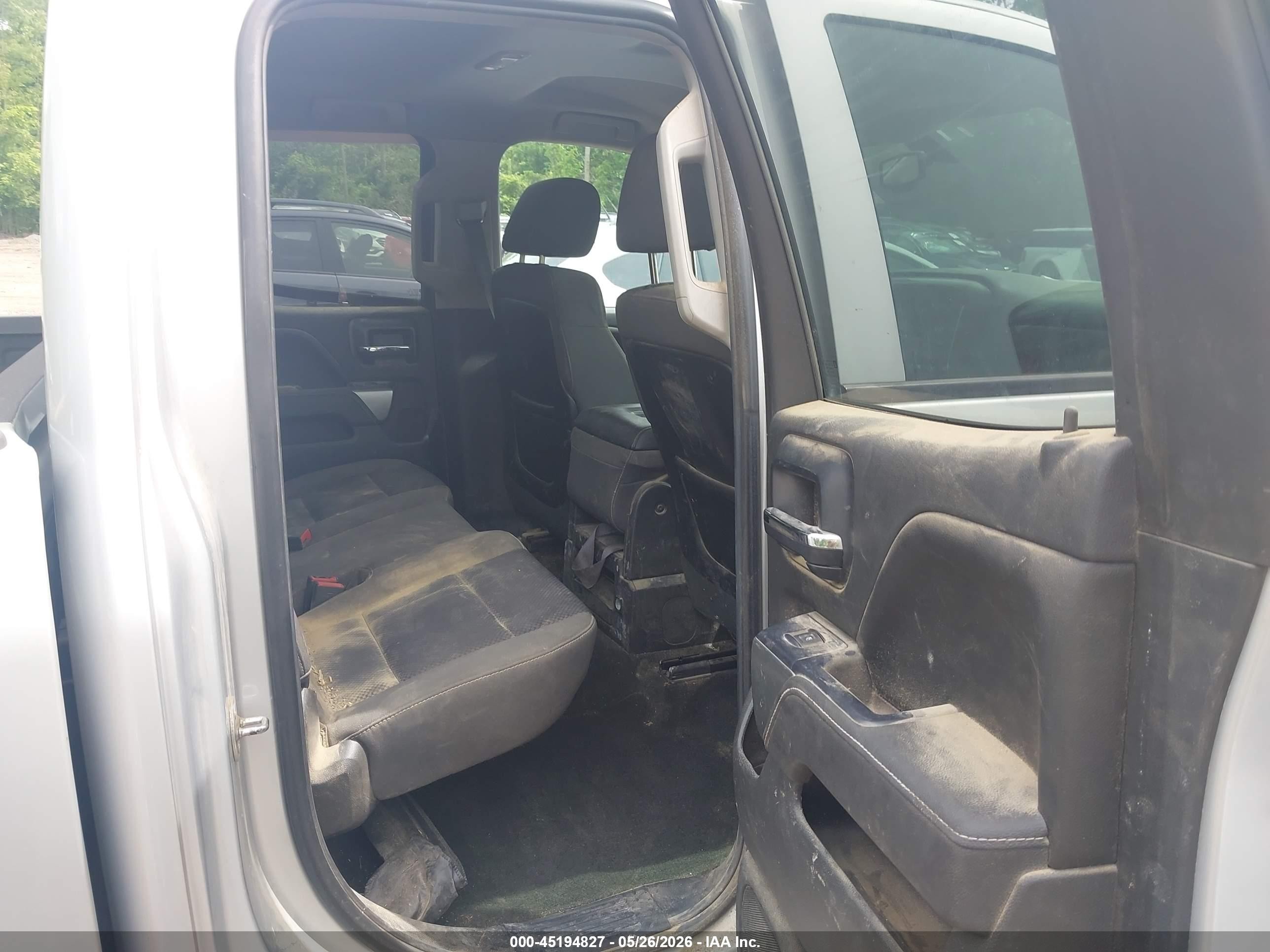 2015 Chevrolet Silverado 2500hd Lt Gray vin: 1GC2KVEG6FZ133162