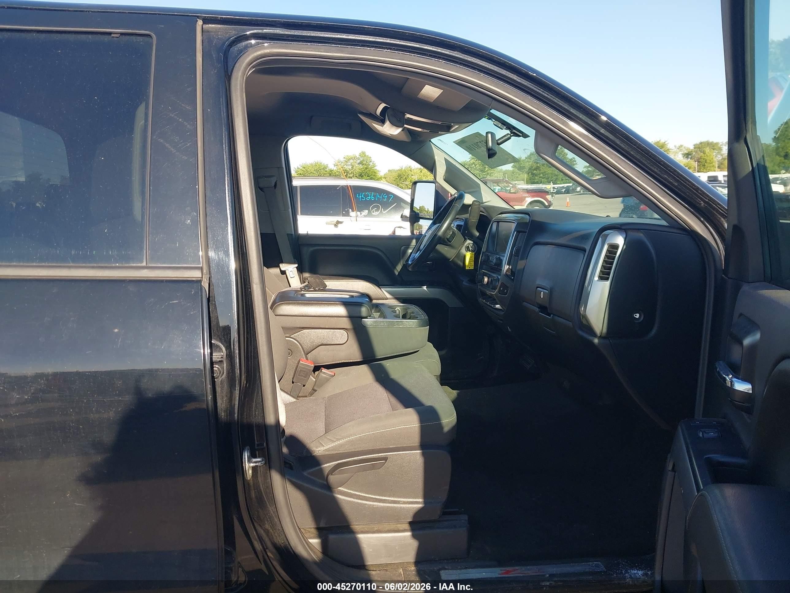 2015 Chevrolet Silverado 2500hd Lt Black vin: 1GC2KVEG6FZ558798