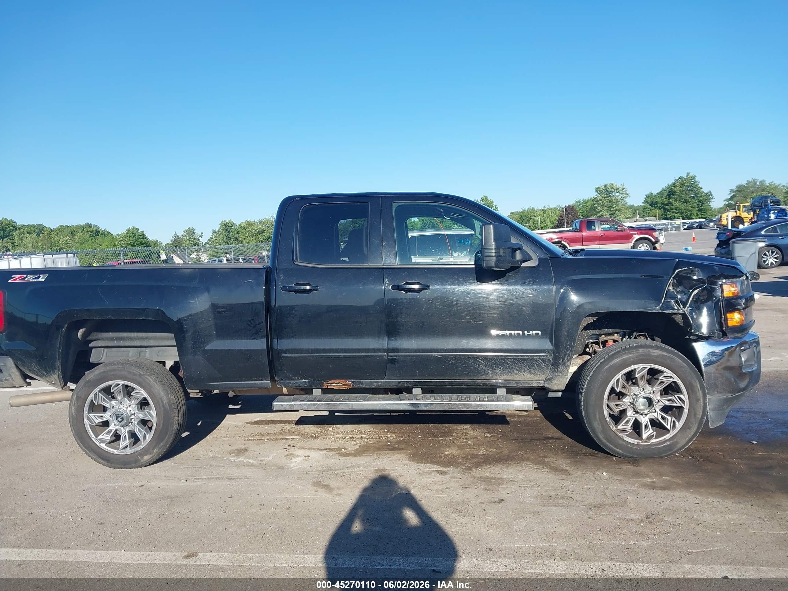 2015 Chevrolet Silverado 2500hd Lt Black vin: 1GC2KVEG6FZ558798