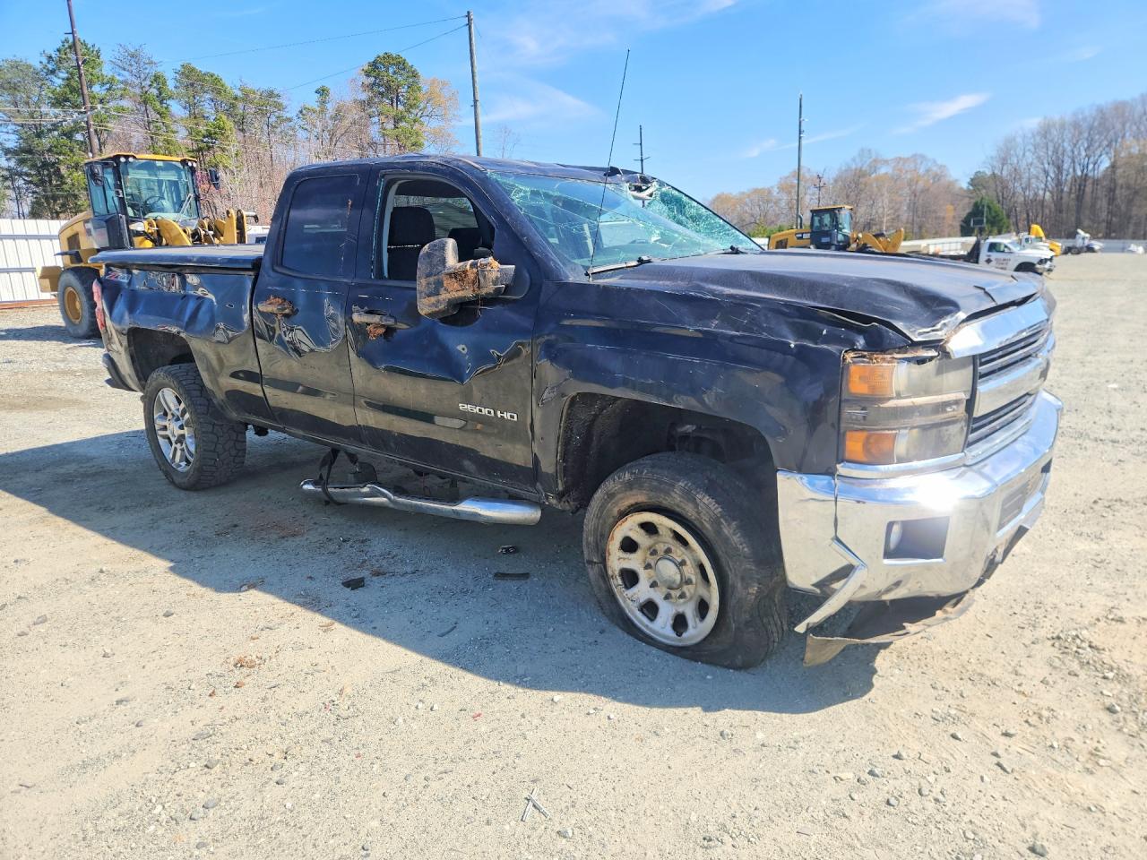 2015 Chevrolet Silverado K2500 Heavy Duty Lt Black vin: 1GC2KVEG9FZ107591