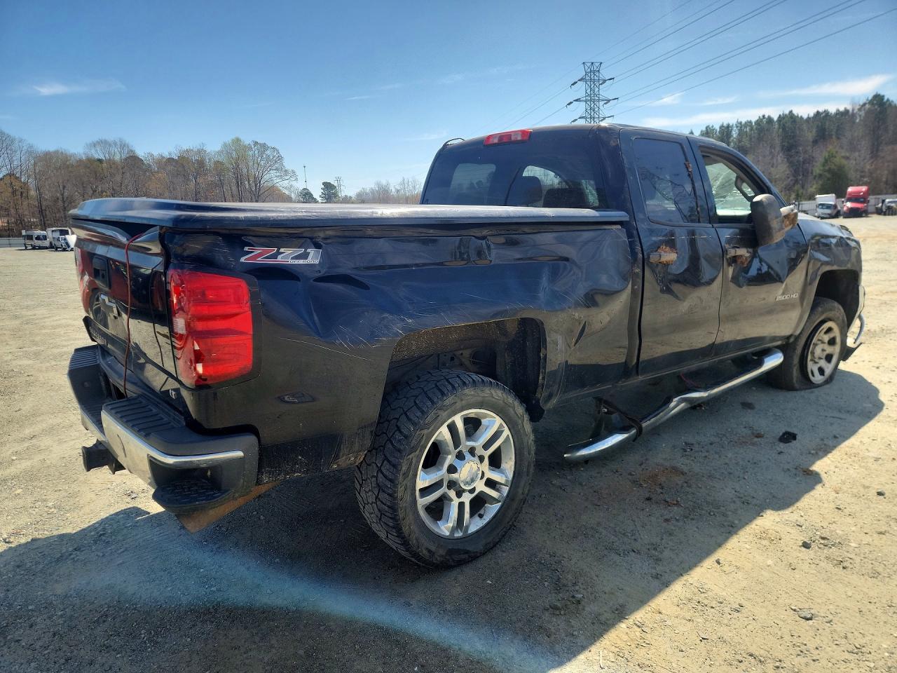 2015 Chevrolet Silverado K2500 Heavy Duty Lt Black vin: 1GC2KVEG9FZ107591
