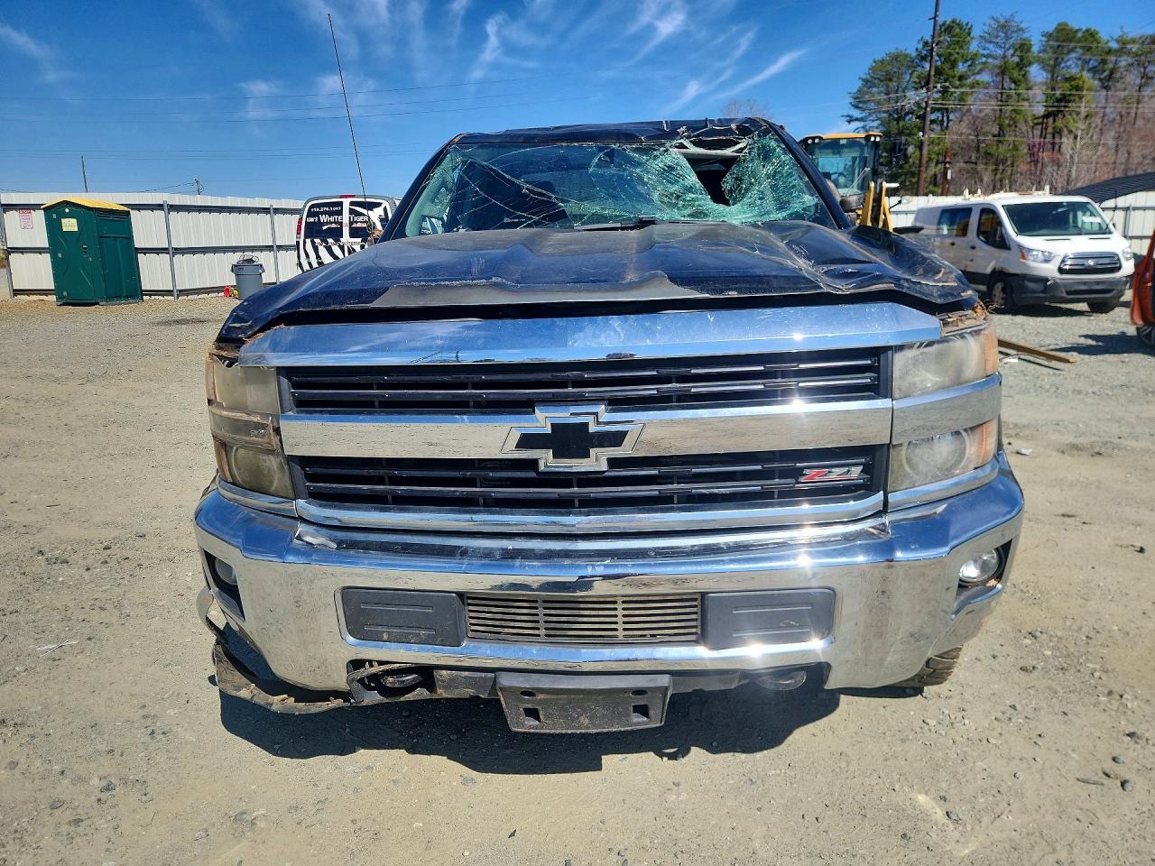 2015 Chevrolet Silverado K2500 Heavy Duty Lt Black vin: 1GC2KVEG9FZ107591