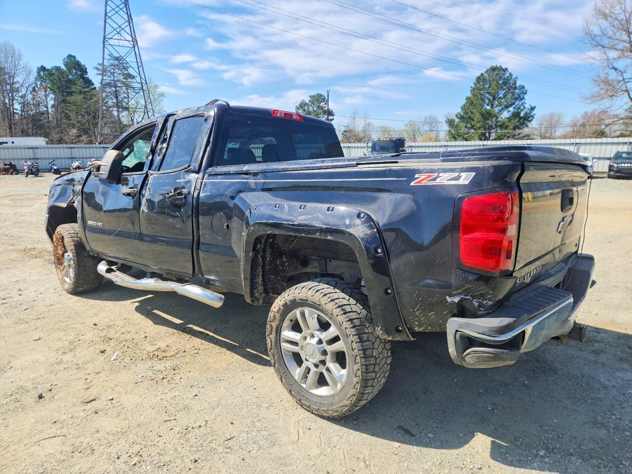 2015 Chevrolet Silverado K2500 Heavy Duty Lt Black vin: 1GC2KVEG9FZ107591