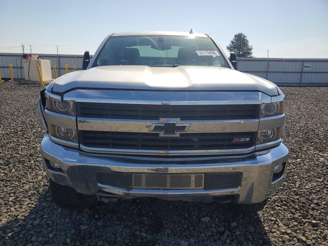 2015 Chevrolet Silverado K2500 Heavy Duty Lt Silver vin: 1GC2KVEG9FZ129221