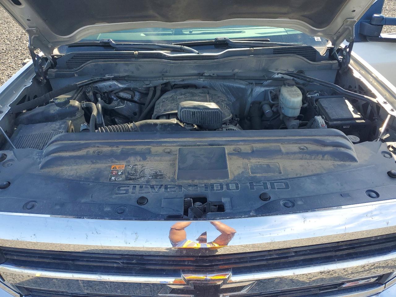 2015 Chevrolet Silverado K2500 Heavy Duty Lt Silver vin: 1GC2KVEG9FZ129221