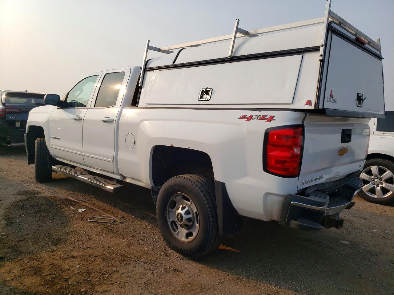 2018 Chevrolet Silverado K2500 Heavy Duty Lt White vin: 1GC2KVEG9JZ223723