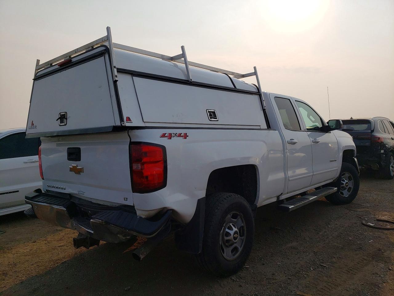 2018 Chevrolet Silverado K2500 Heavy Duty Lt White vin: 1GC2KVEG9JZ223723