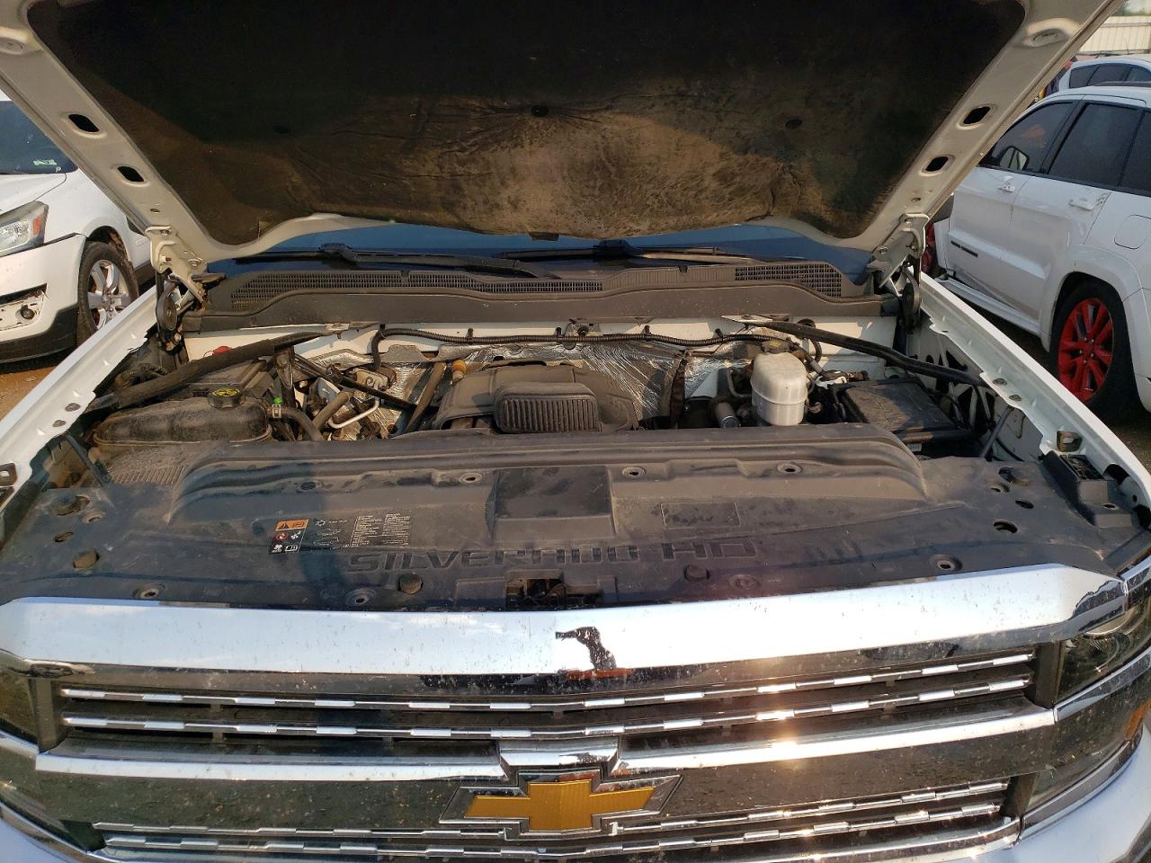 2018 Chevrolet Silverado K2500 Heavy Duty Lt White vin: 1GC2KVEG9JZ223723