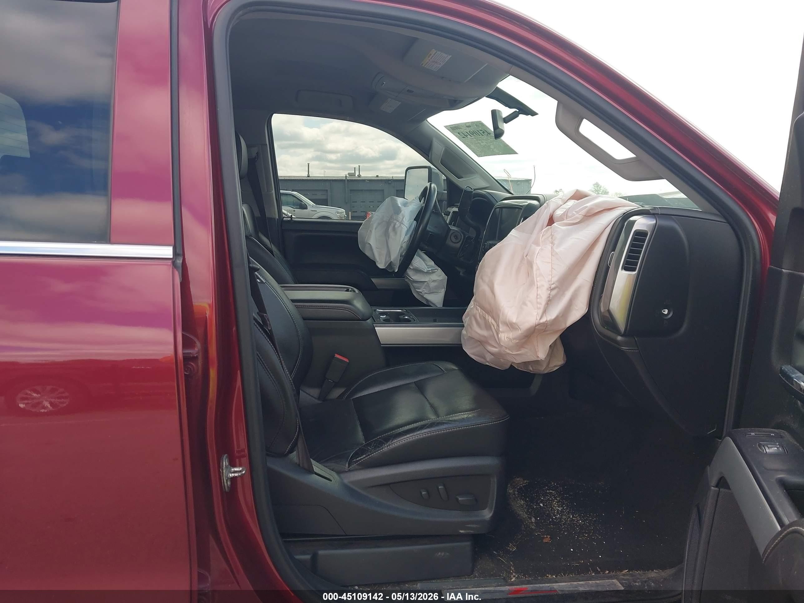 2015 Chevrolet Silverado 2500hd Ltz Бордовый vin: 1GC2KWE81FZ532351
