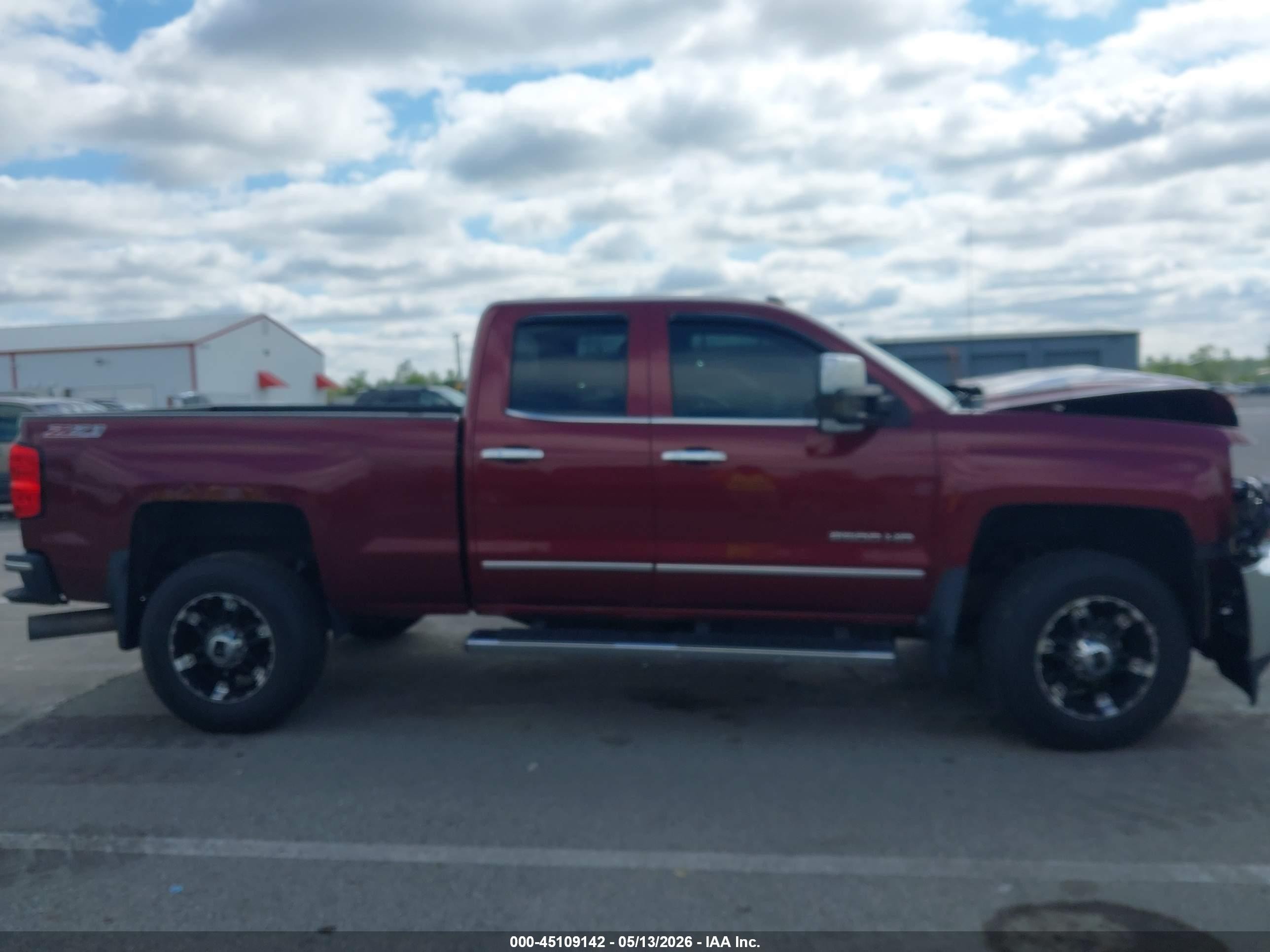 2015 Chevrolet Silverado 2500hd Ltz Бордовый vin: 1GC2KWE81FZ532351