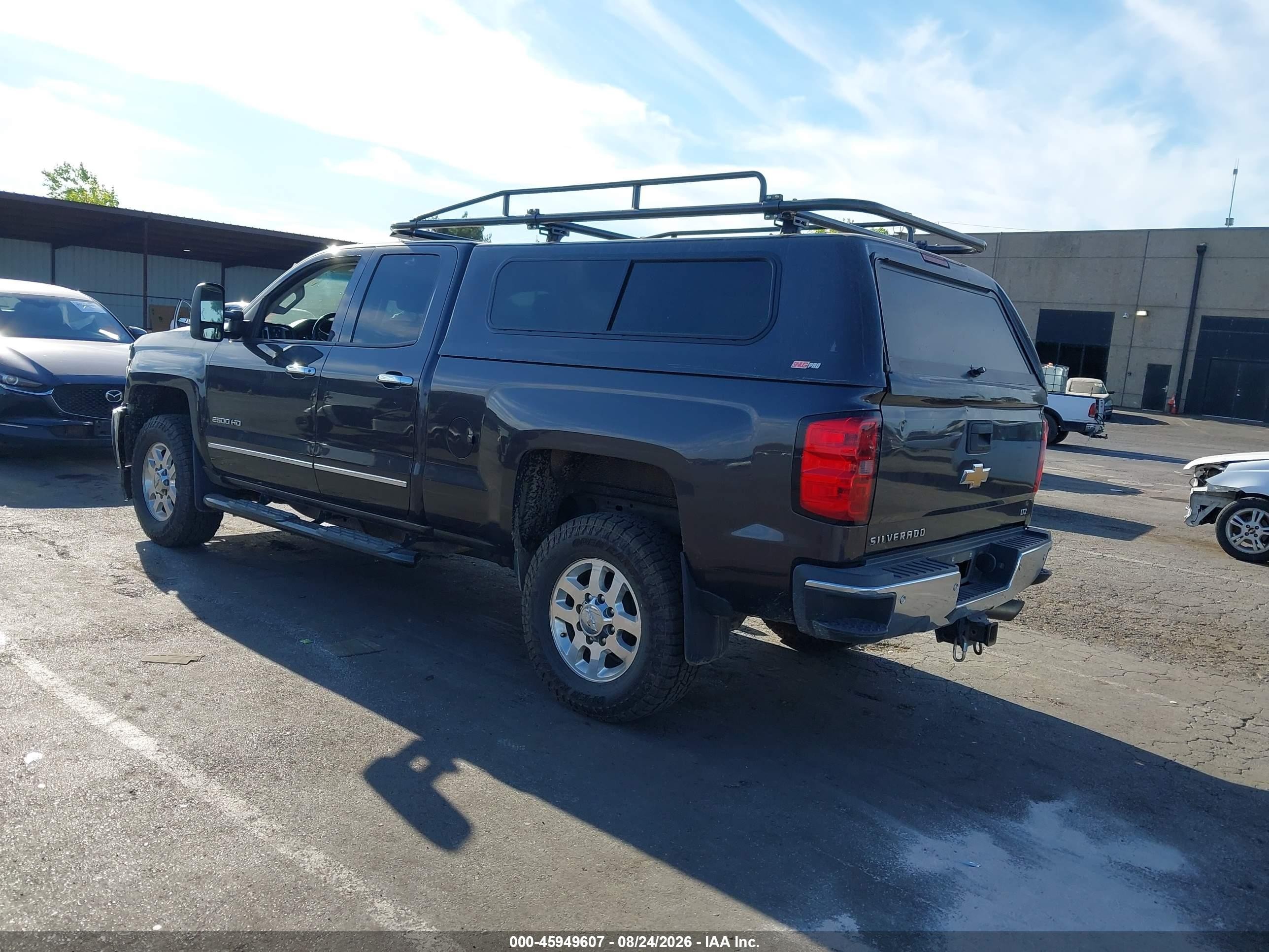 2015 Chevrolet Silverado 2500hd Ltz Gray vin: 1GC2KWEG0FZ105153