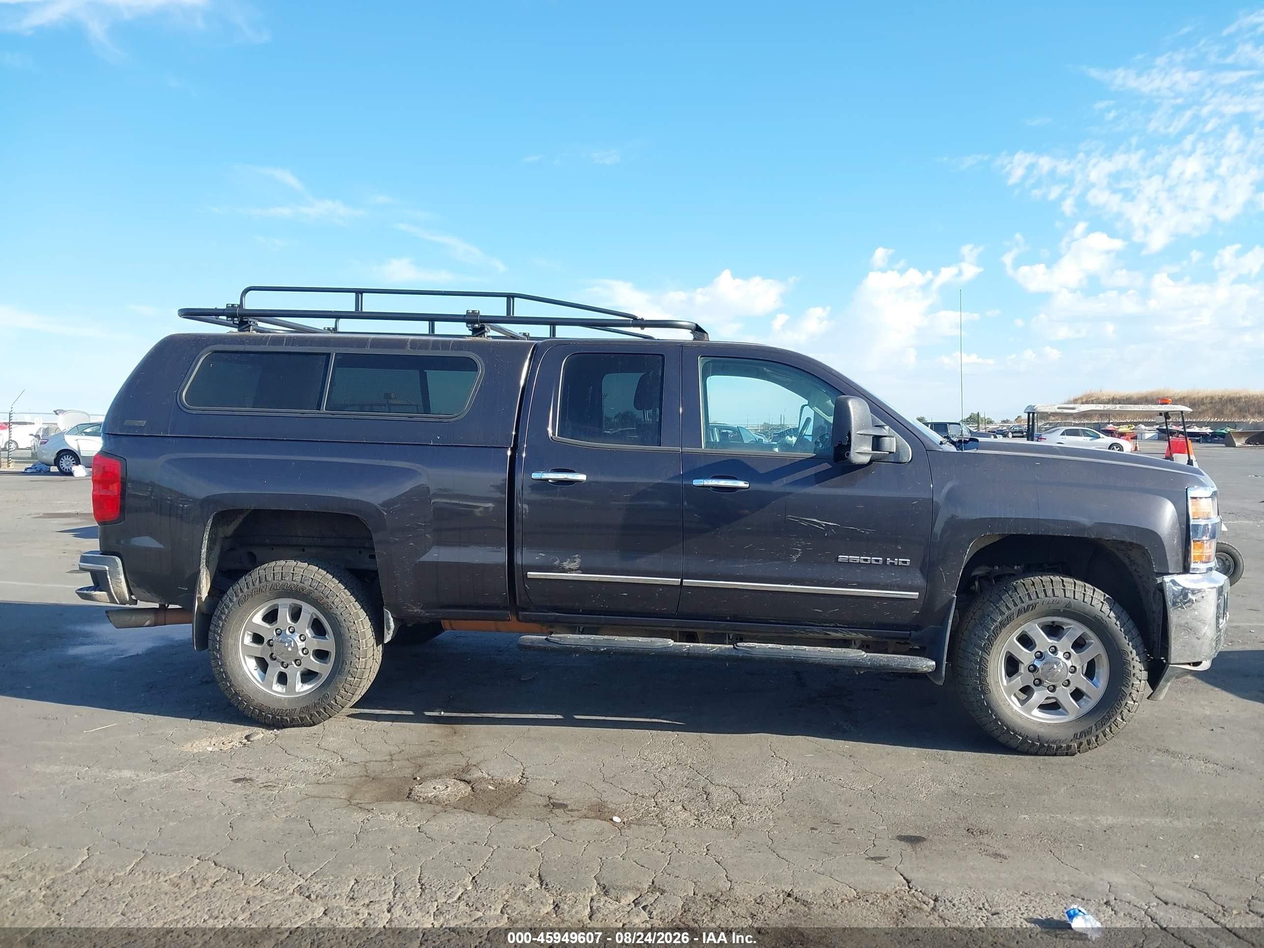 2015 Chevrolet Silverado 2500hd Ltz Gray vin: 1GC2KWEG0FZ105153