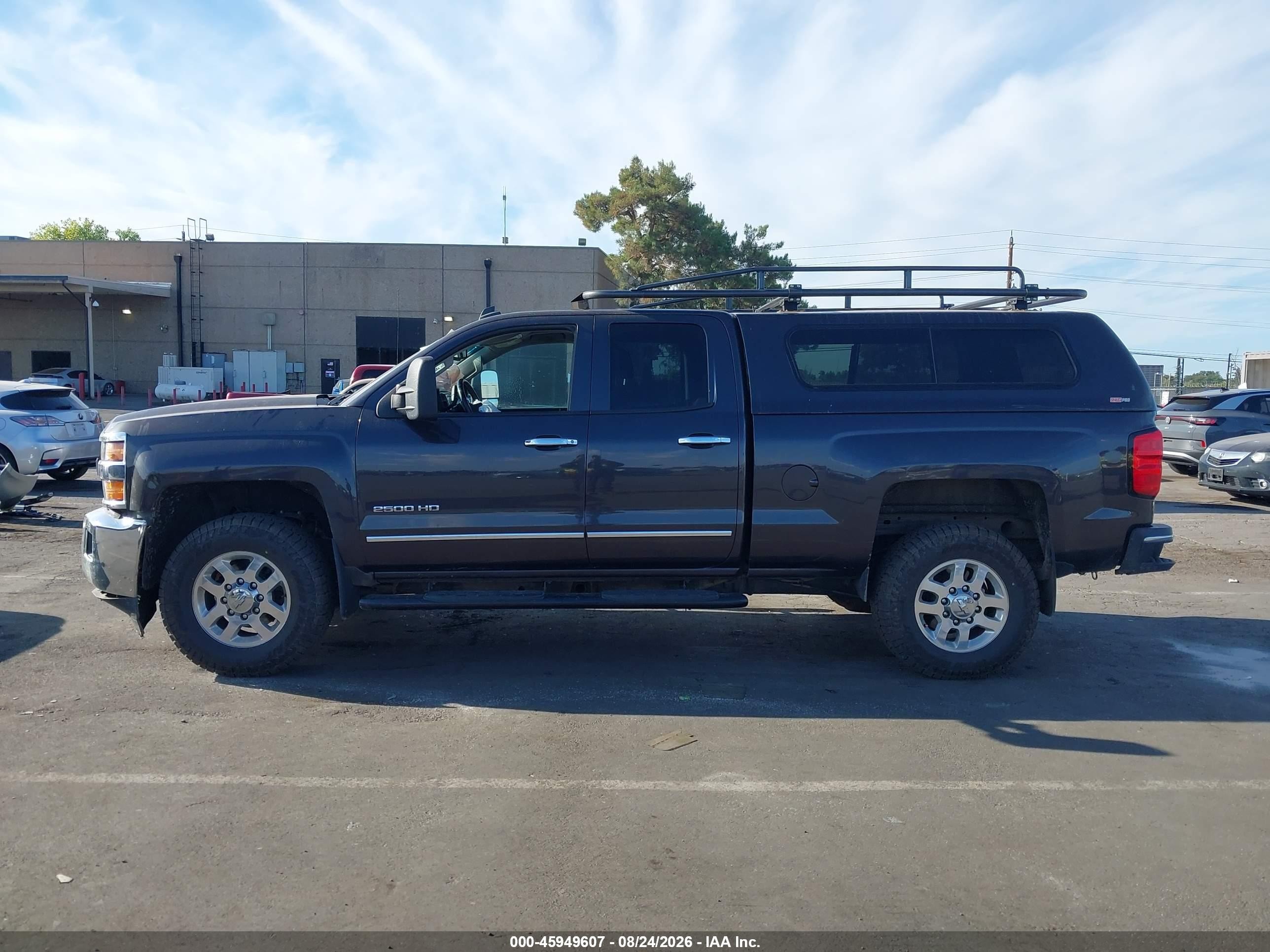 2015 Chevrolet Silverado 2500hd Ltz Gray vin: 1GC2KWEG0FZ105153