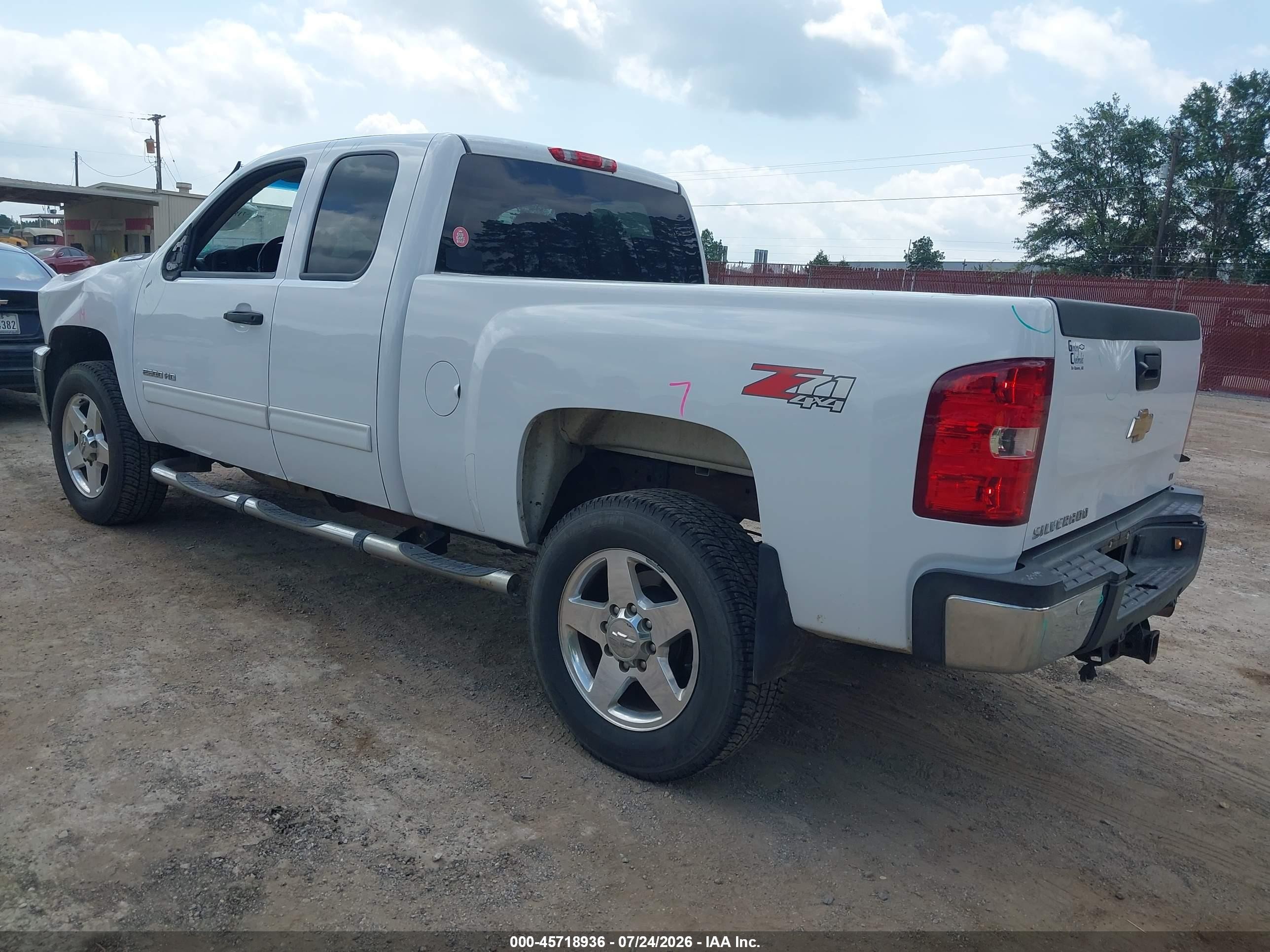 2013 Chevrolet Silverado 2500hd Lt Белый vin: 1GC2KXC84DZ325099