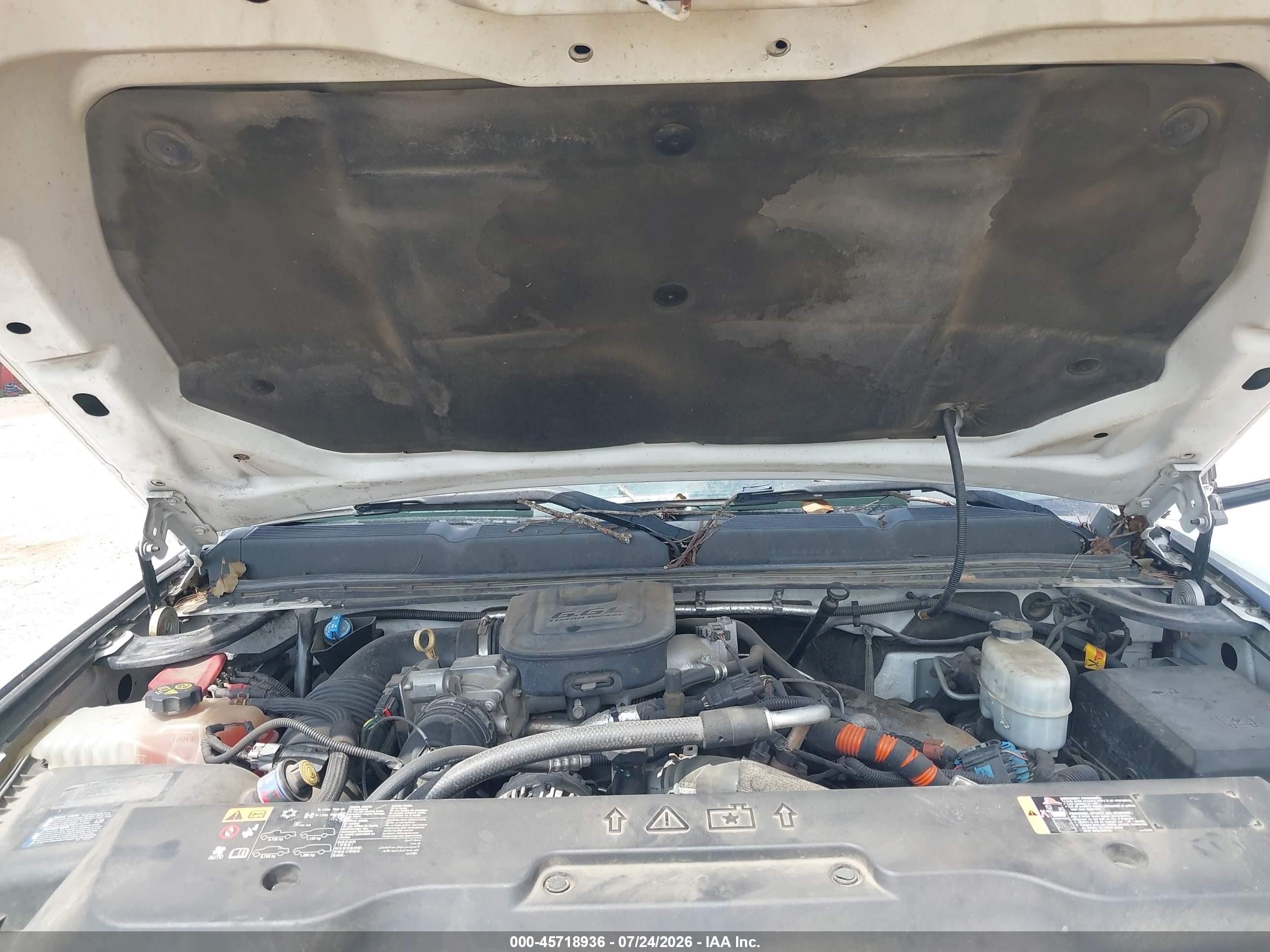 2013 Chevrolet Silverado 2500hd Lt Белый vin: 1GC2KXC84DZ325099