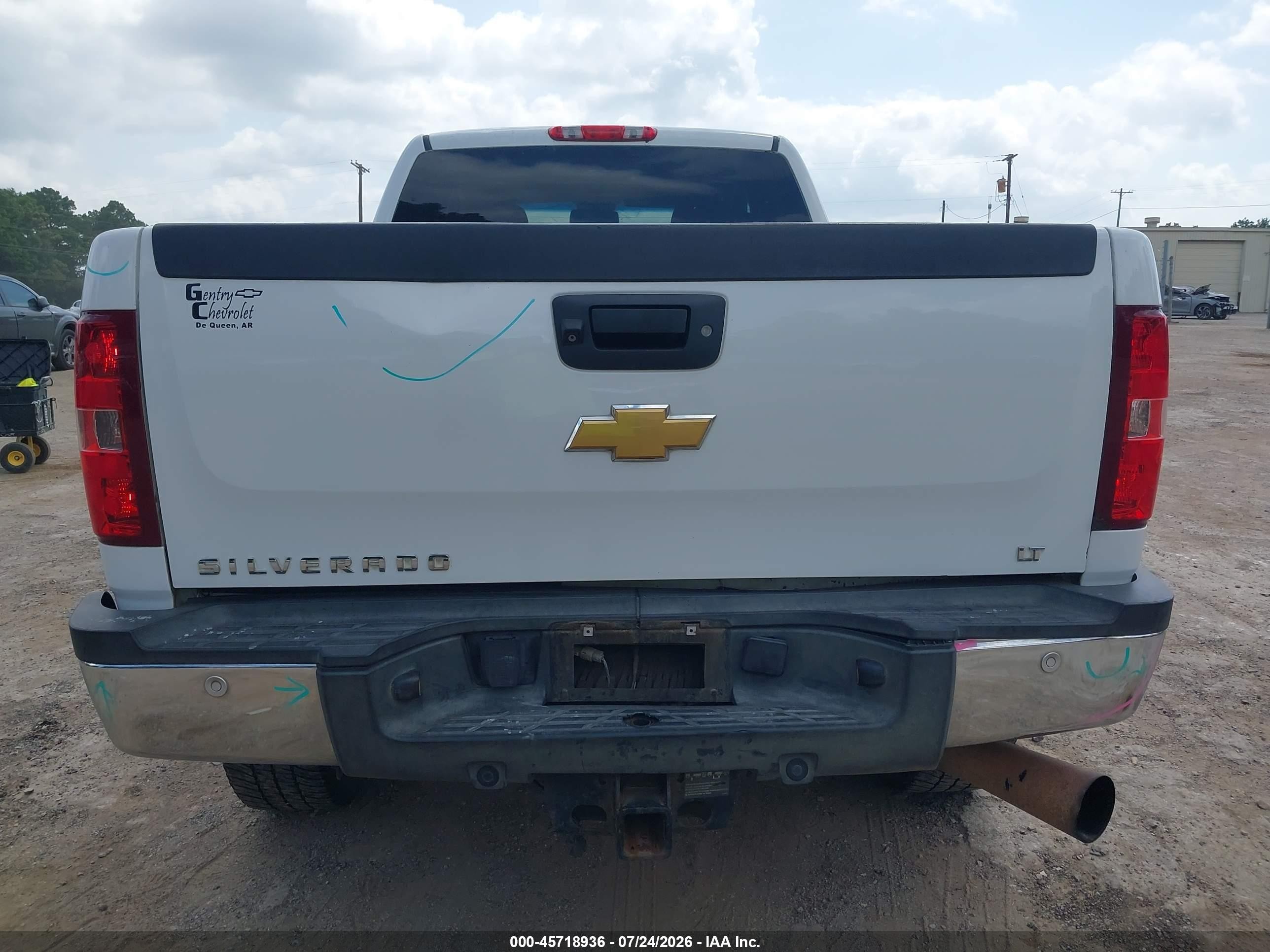 2013 Chevrolet Silverado 2500hd Lt Белый vin: 1GC2KXC84DZ325099
