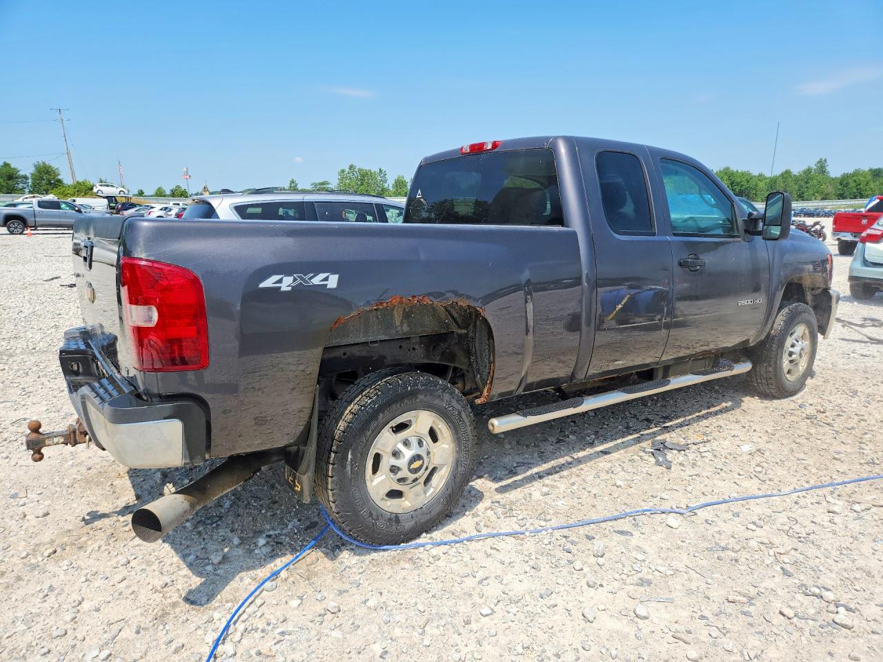 2011 Chevrolet Silverado K2500 Heavy Duty Lt Gray vin: 1GC2KXC88BZ176161