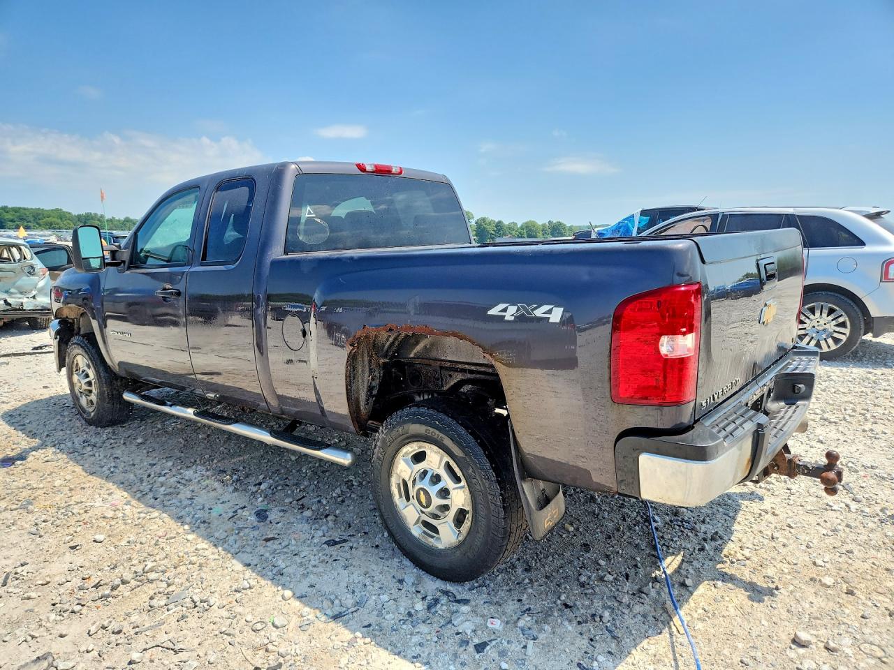 2011 Chevrolet Silverado K2500 Heavy Duty Lt Gray vin: 1GC2KXC88BZ176161