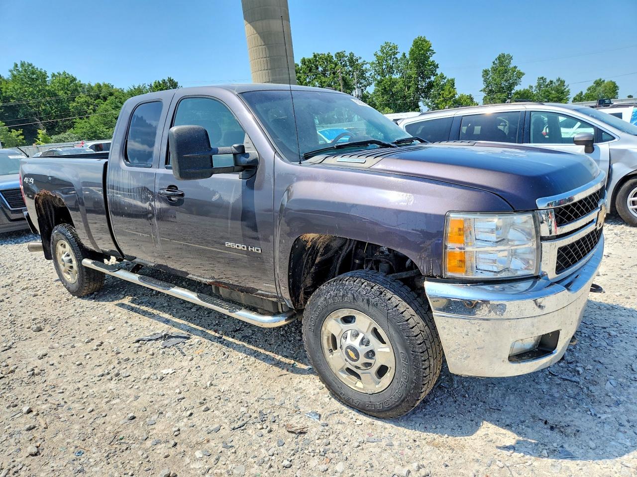2011 Chevrolet Silverado K2500 Heavy Duty Lt Gray vin: 1GC2KXC88BZ176161
