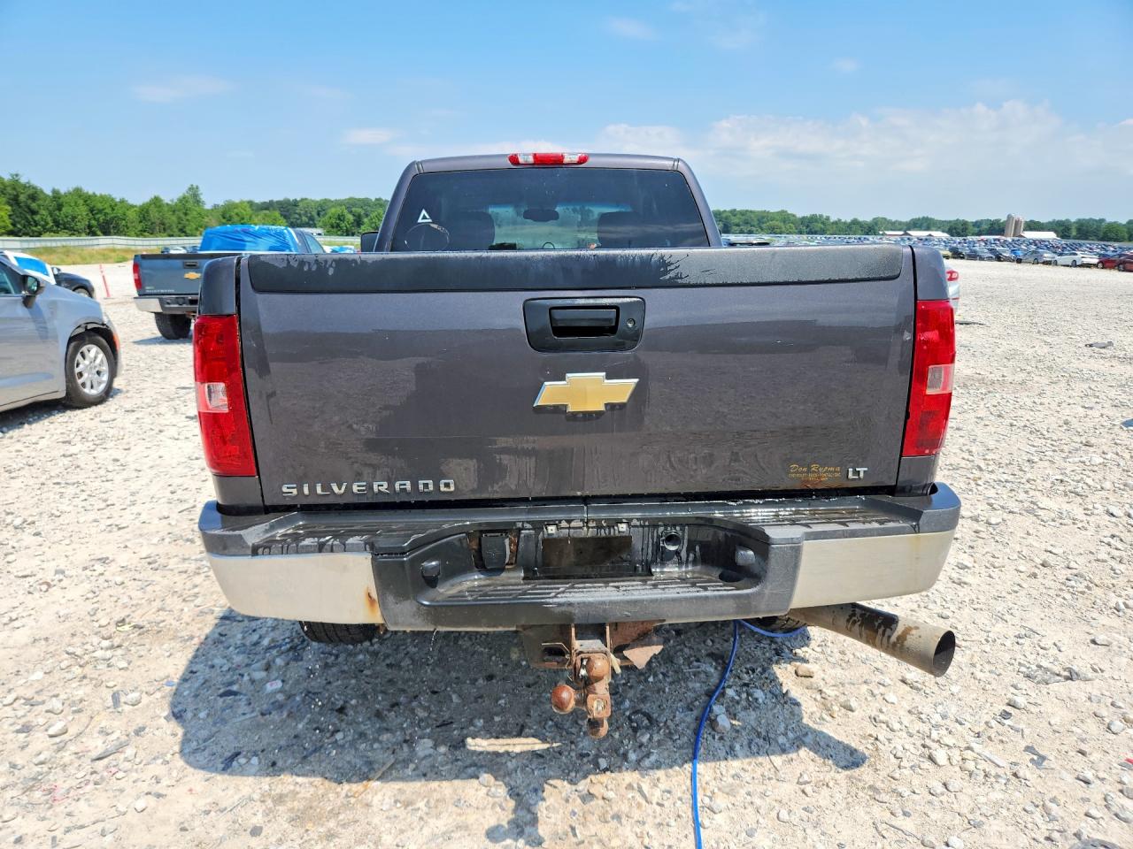 2011 Chevrolet Silverado K2500 Heavy Duty Lt Gray vin: 1GC2KXC88BZ176161