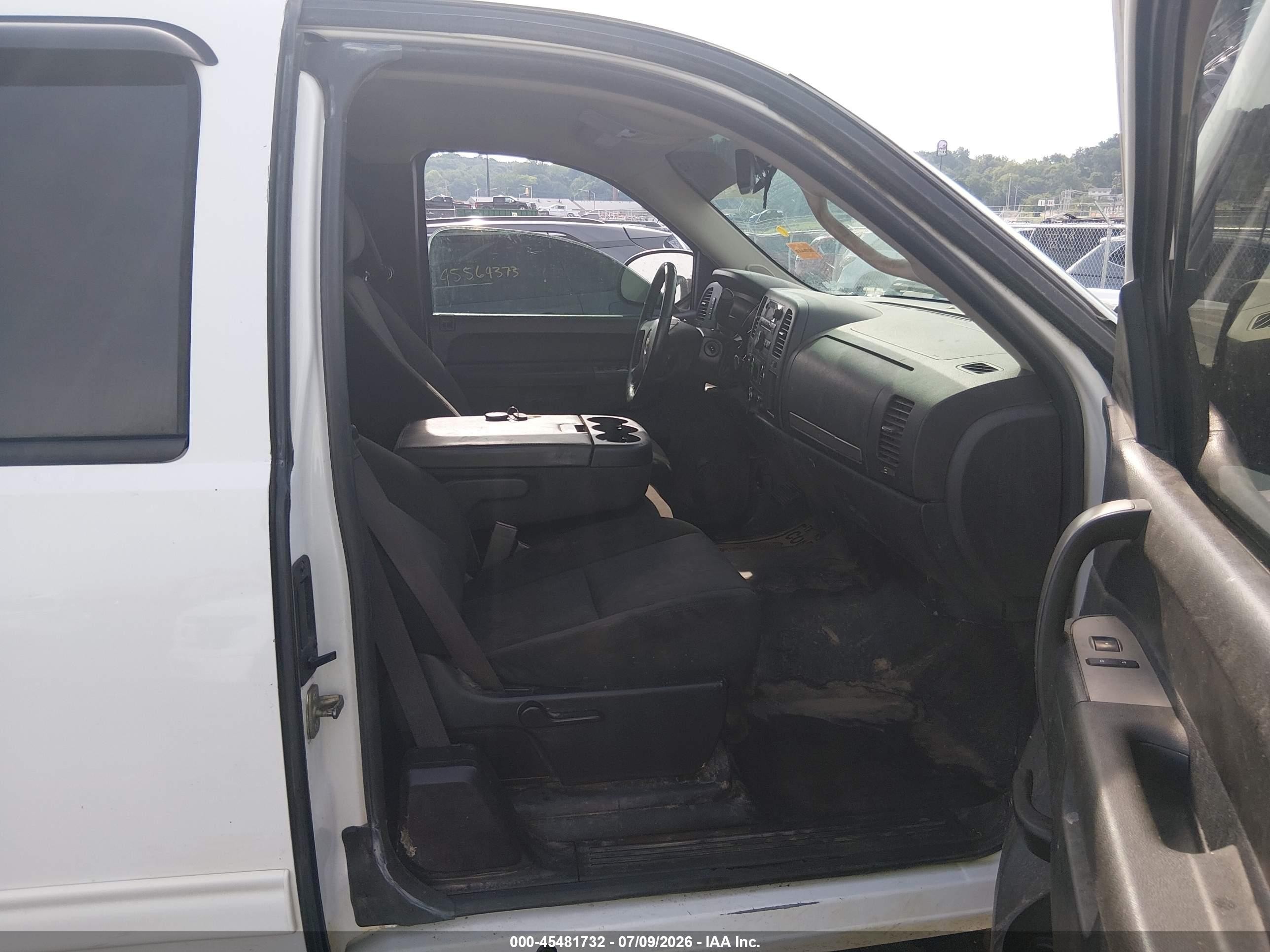 2013 Chevrolet Silverado 2500hd Lt White vin: 1GC2KXCB6DZ355877