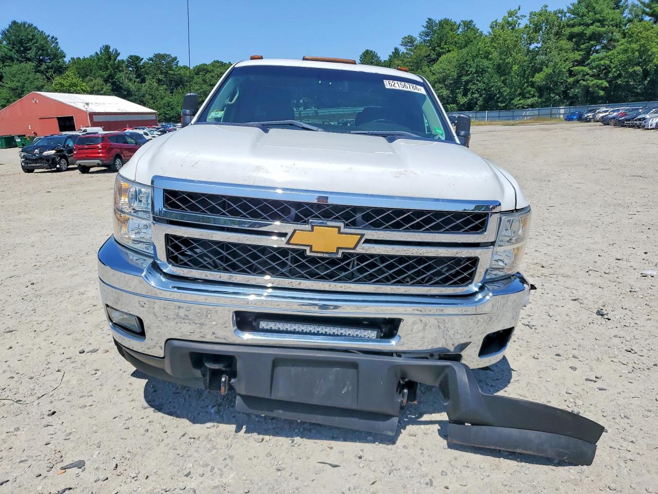 2012 Chevrolet Silverado K2500 Heavy Duty Lt White vin: 1GC2KXCG0CZ271466