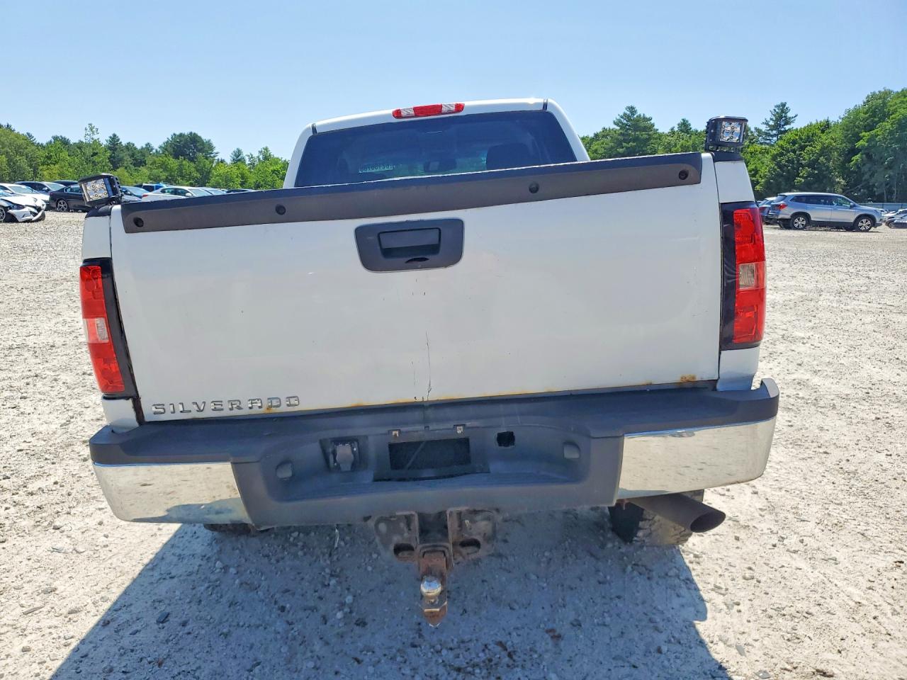 2012 Chevrolet Silverado K2500 Heavy Duty Lt White vin: 1GC2KXCG0CZ271466