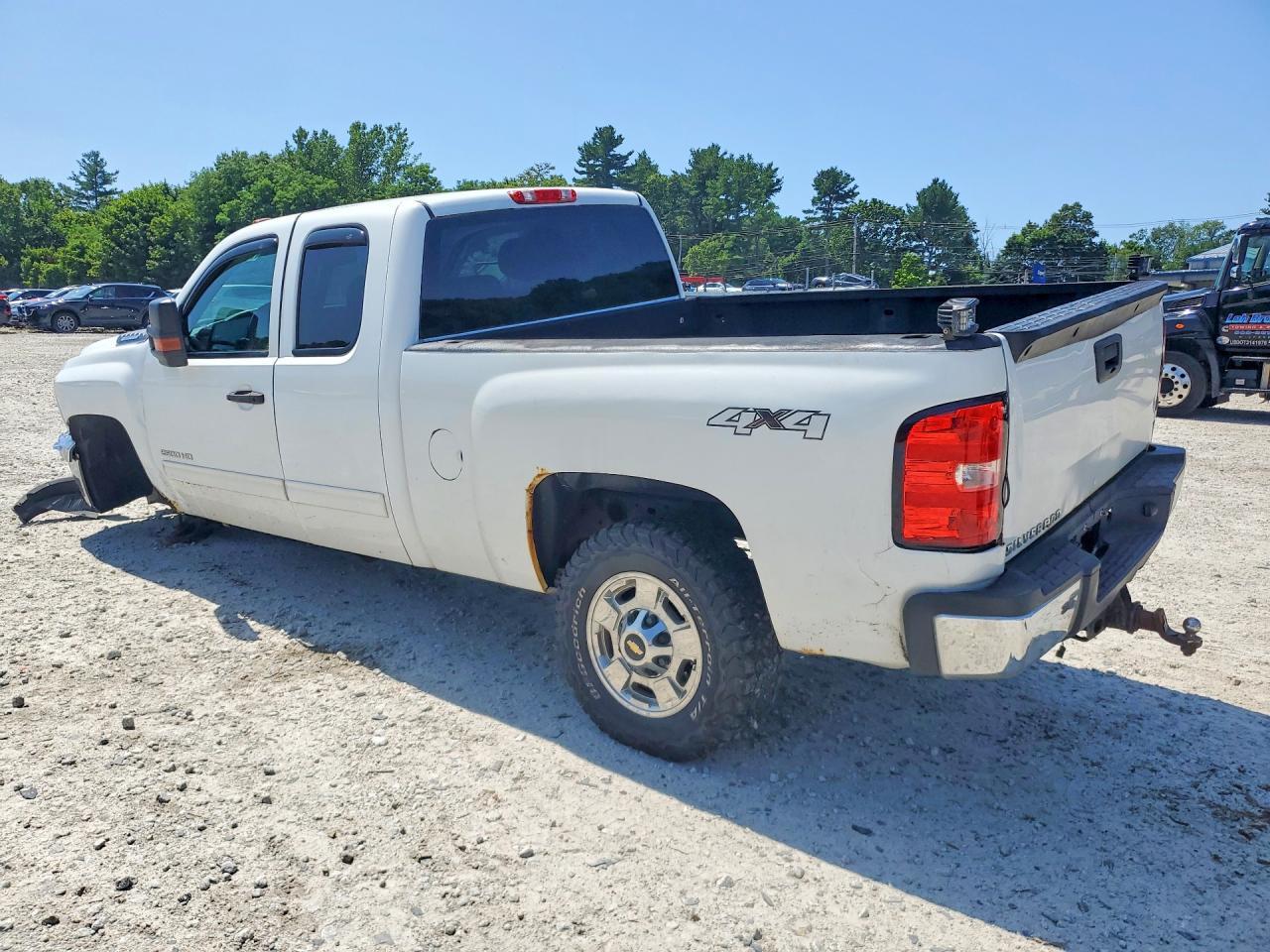 2012 Chevrolet Silverado K2500 Heavy Duty Lt White vin: 1GC2KXCG0CZ271466