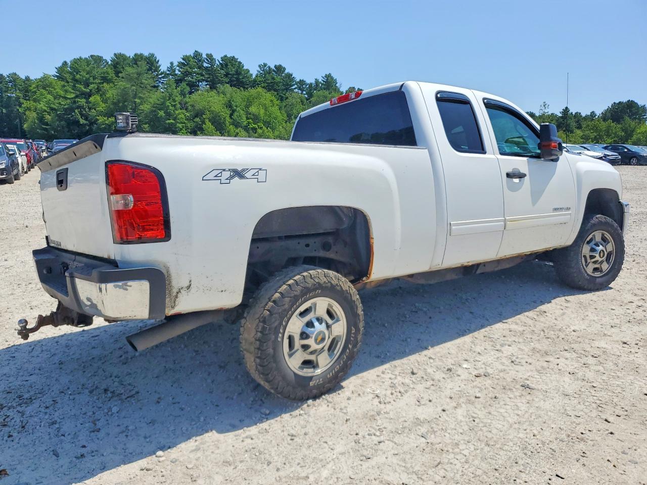 2012 Chevrolet Silverado K2500 Heavy Duty Lt White vin: 1GC2KXCG0CZ271466