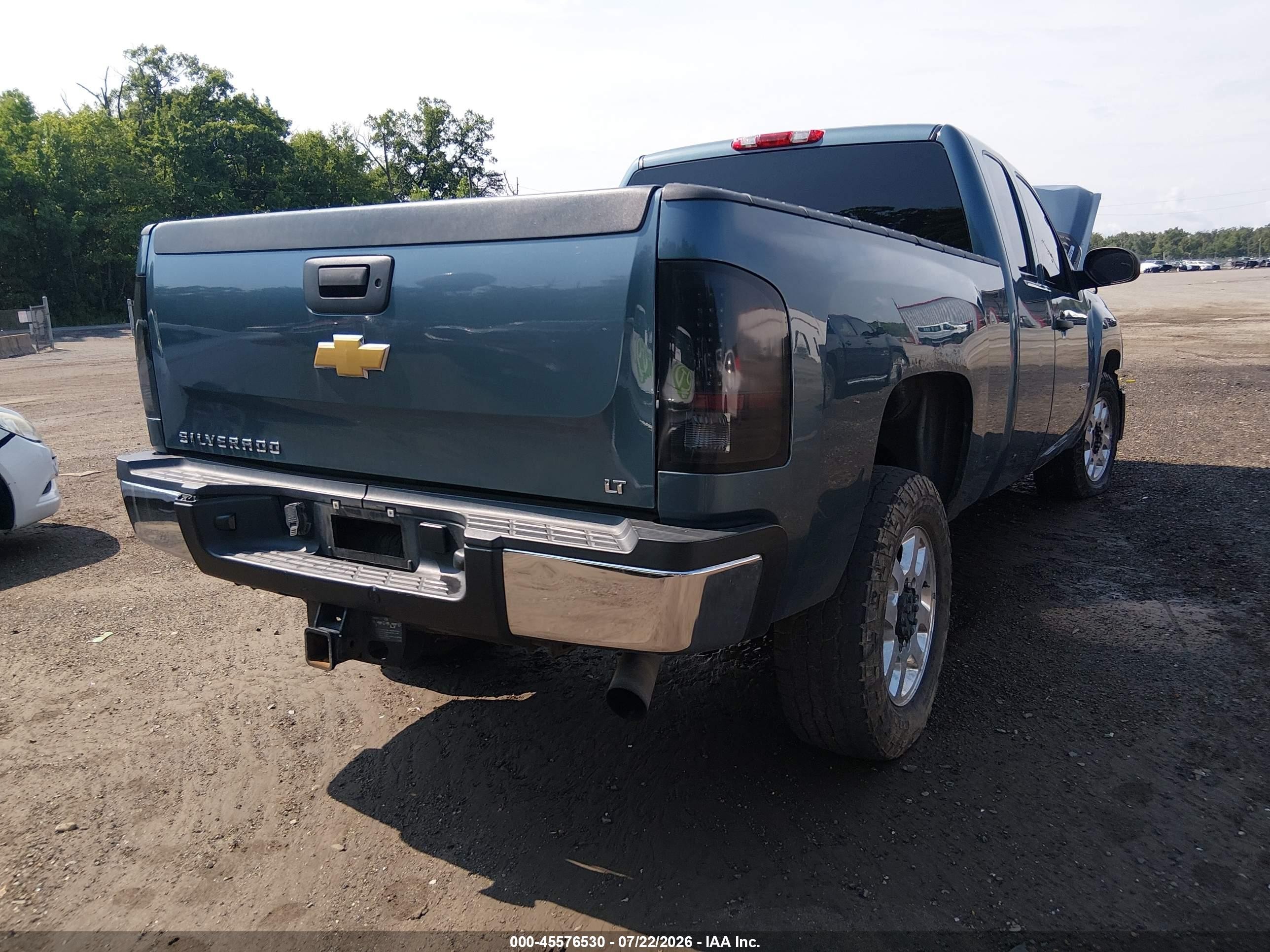 2012 Chevrolet Silverado 2500hd Lt Light Blue vin: 1GC2KXCG0CZ350992
