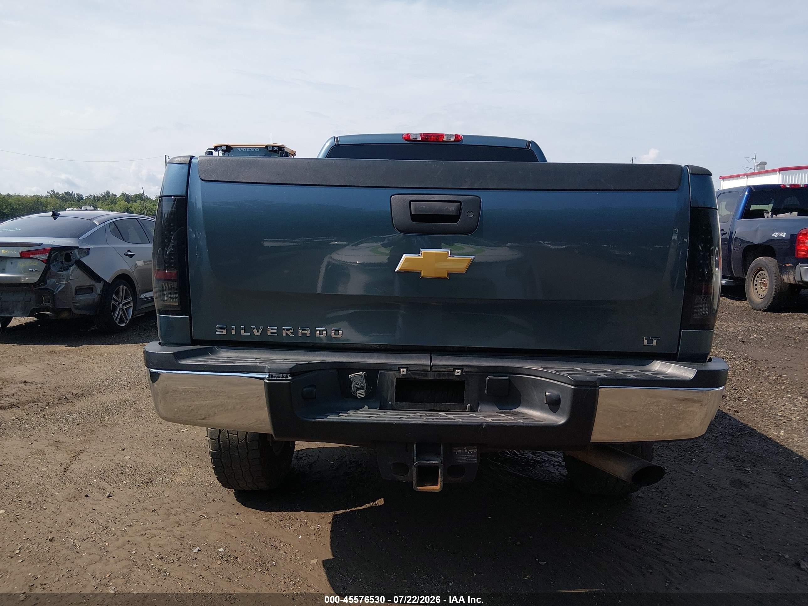 2012 Chevrolet Silverado 2500hd Lt Light Blue vin: 1GC2KXCG0CZ350992