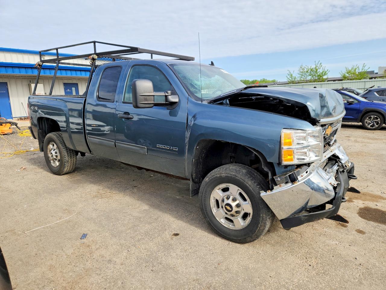 2011 Chevrolet Silverado K2500 Heavy Duty Lt Blue vin: 1GC2KXCG1BZ121980