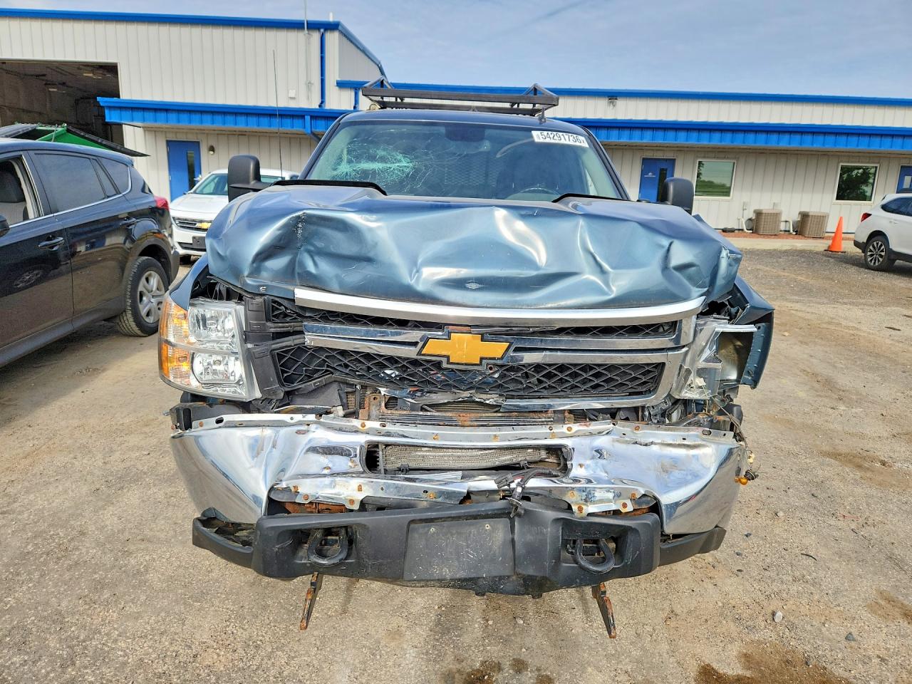 2011 Chevrolet Silverado K2500 Heavy Duty Lt Blue vin: 1GC2KXCG1BZ121980