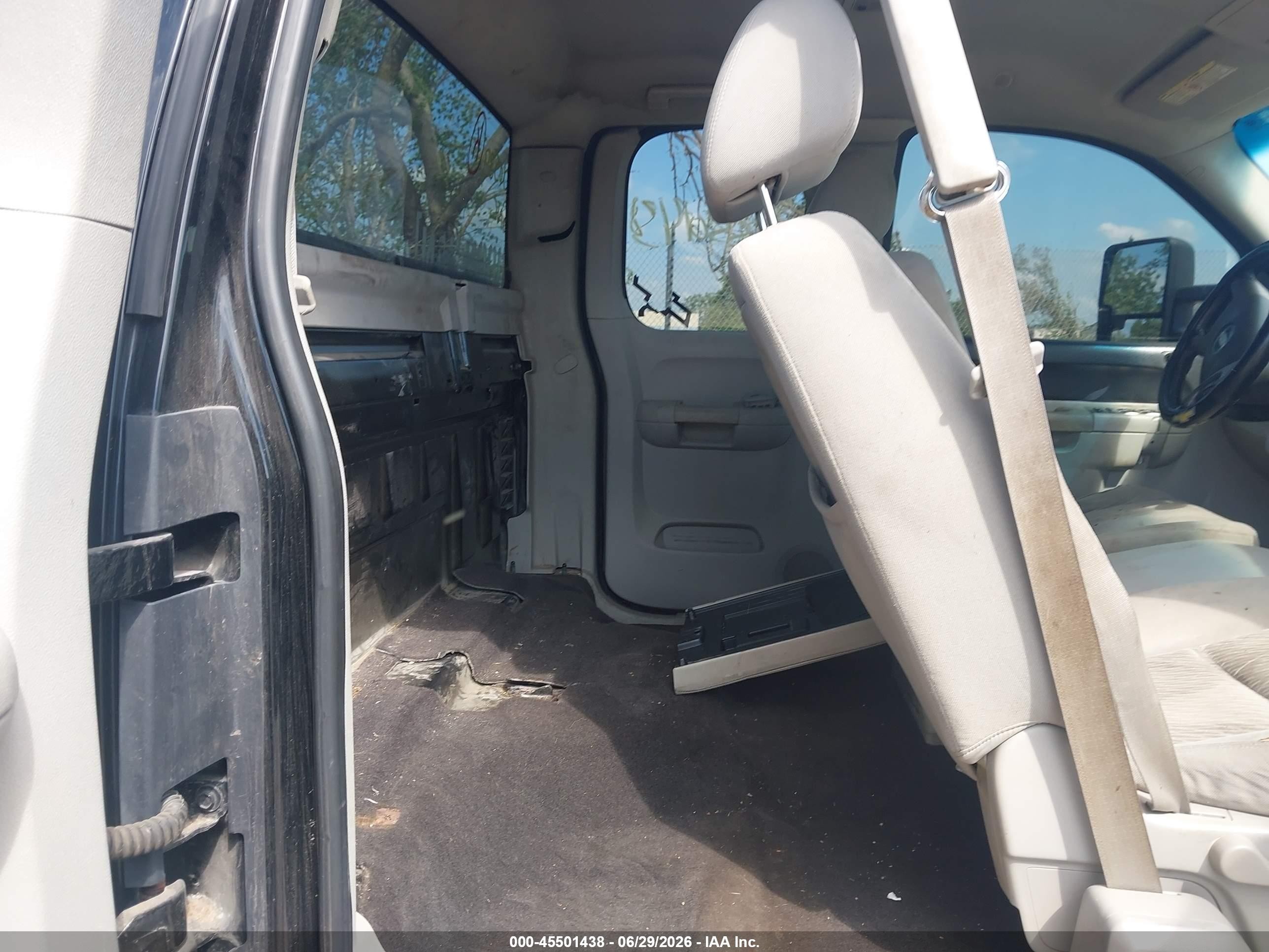 2011 Chevrolet Silverado 2500hd Lt Black vin: 1GC2KXCG1BZ356539