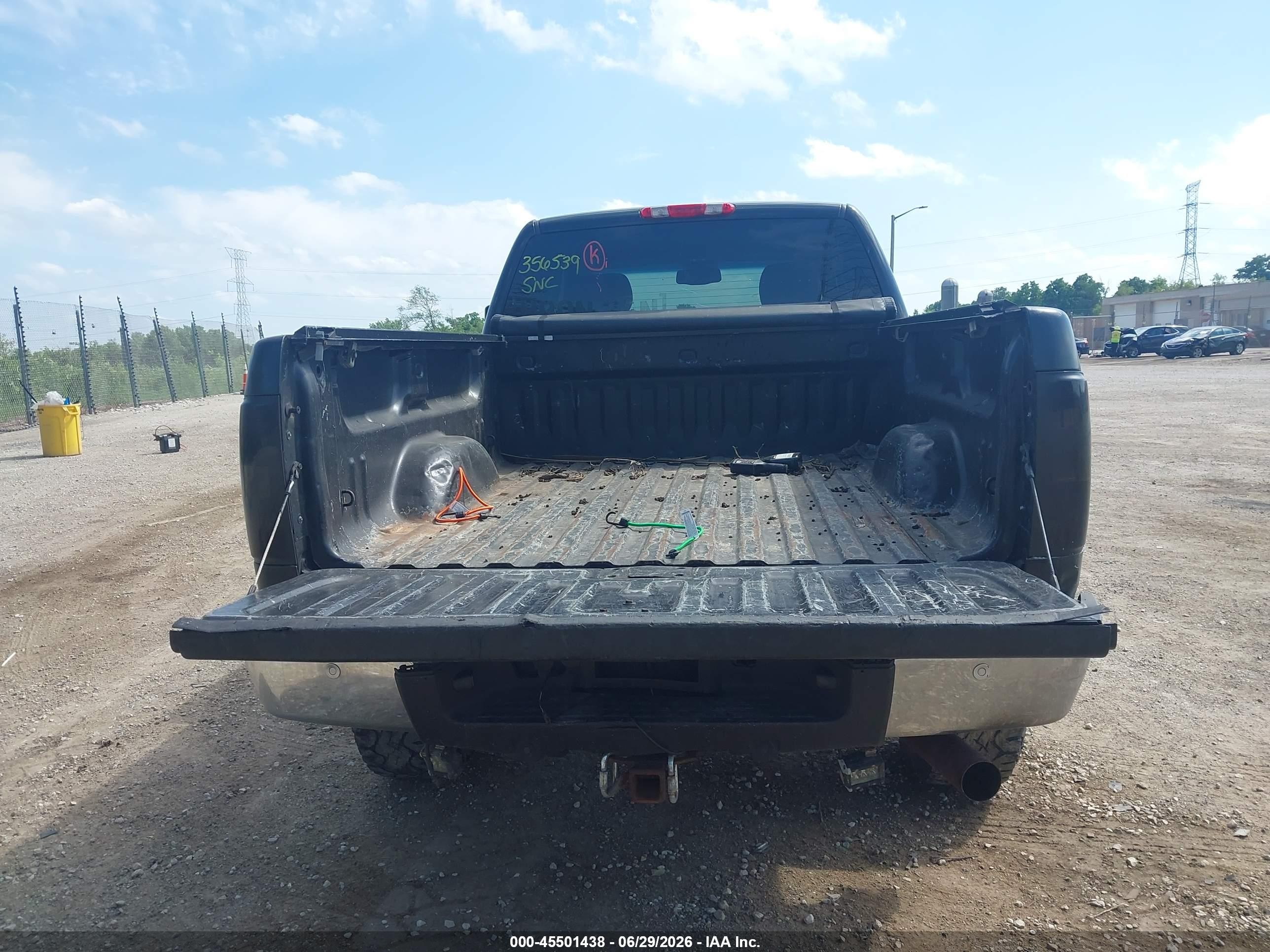 2011 Chevrolet Silverado 2500hd Lt Black vin: 1GC2KXCG1BZ356539