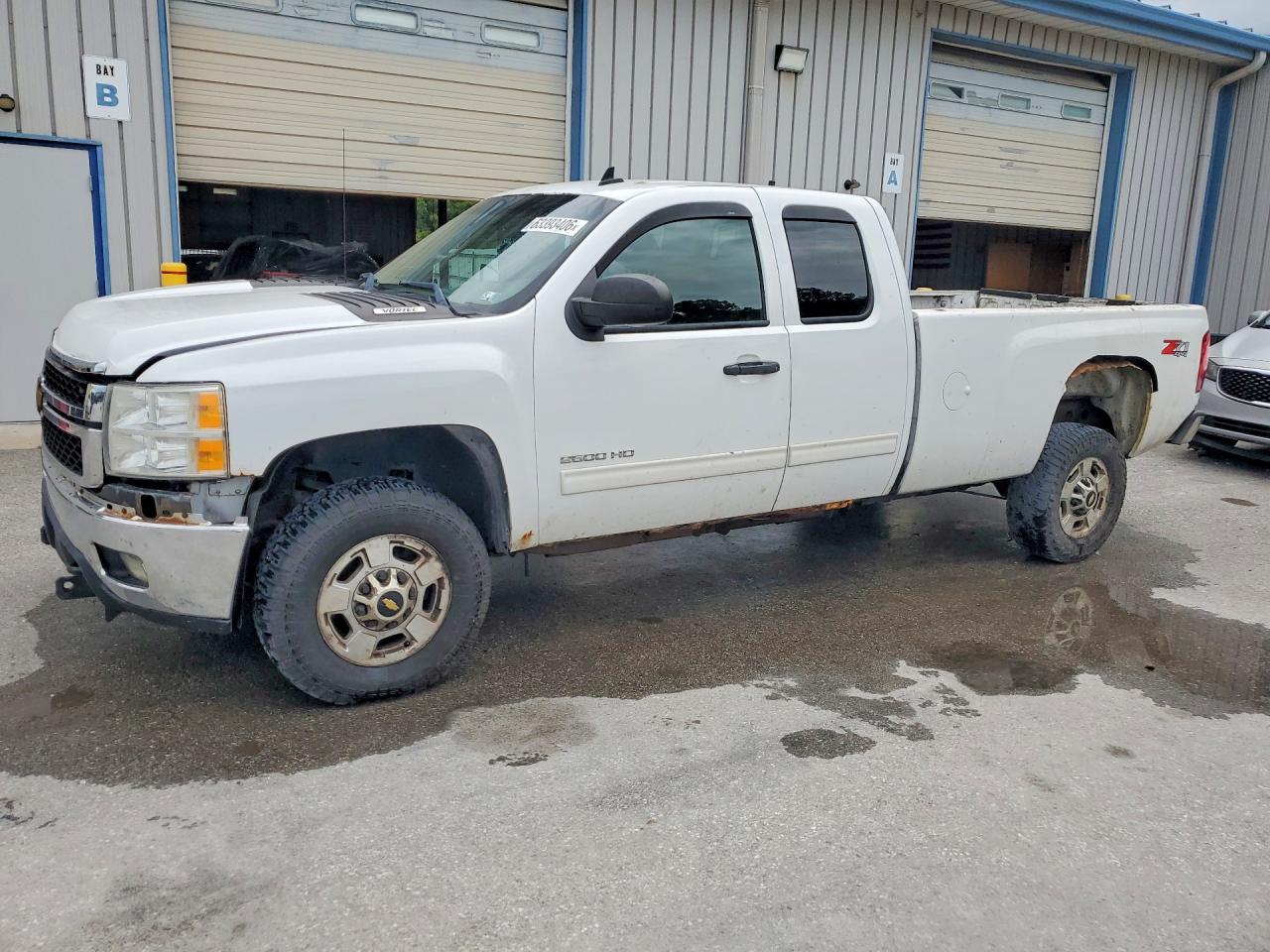2012 Chevrolet Silverado K2500 Heavy Duty Lt White vin: 1GC2KXCG1CZ146542