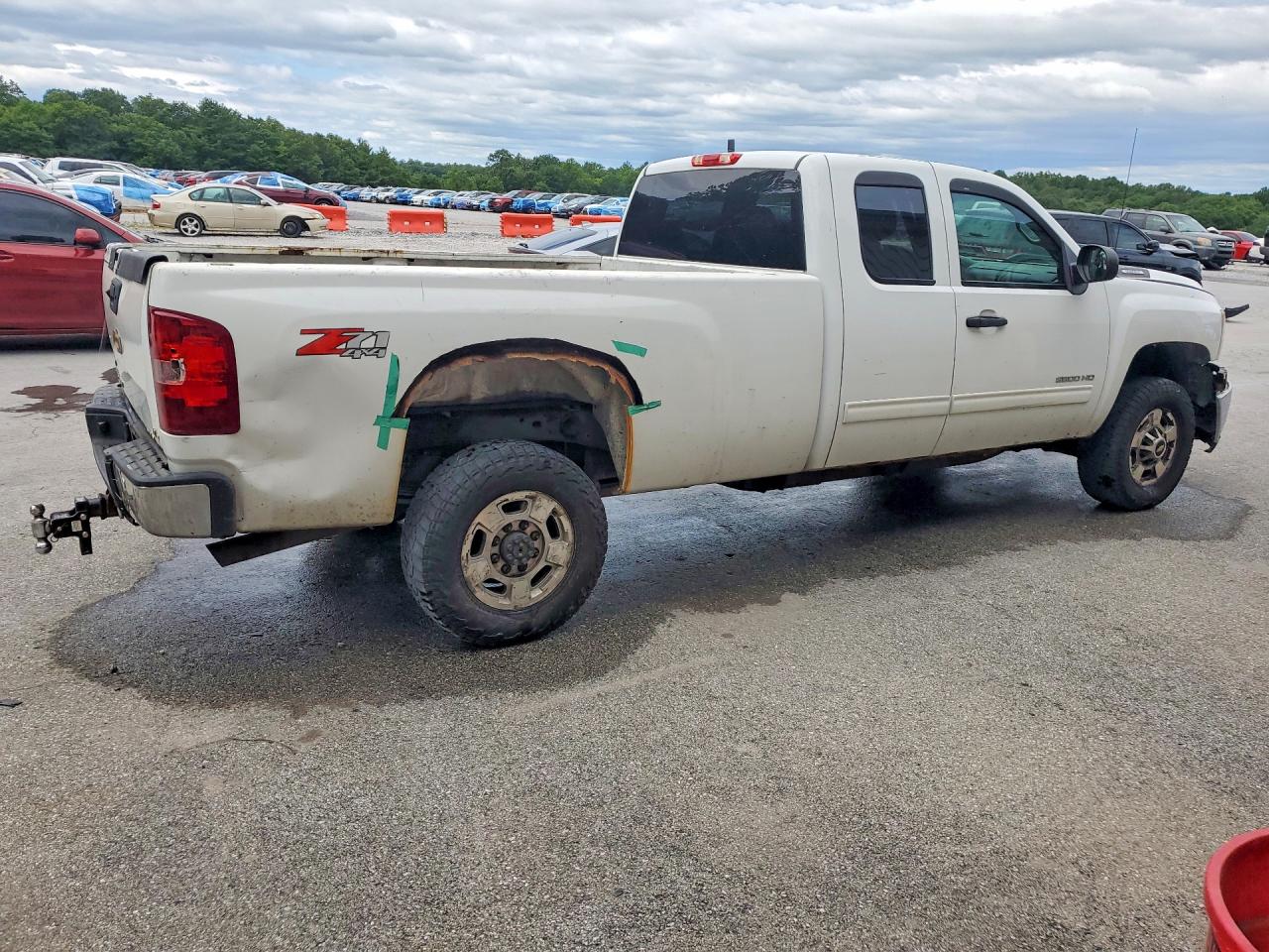 2012 Chevrolet Silverado K2500 Heavy Duty Lt White vin: 1GC2KXCG1CZ146542