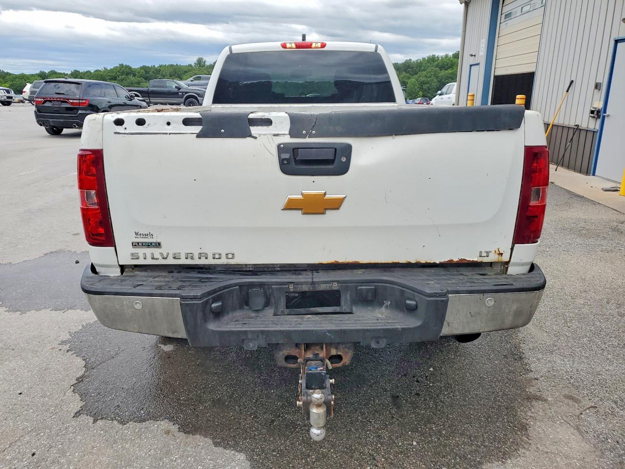2012 Chevrolet Silverado K2500 Heavy Duty Lt White vin: 1GC2KXCG1CZ146542