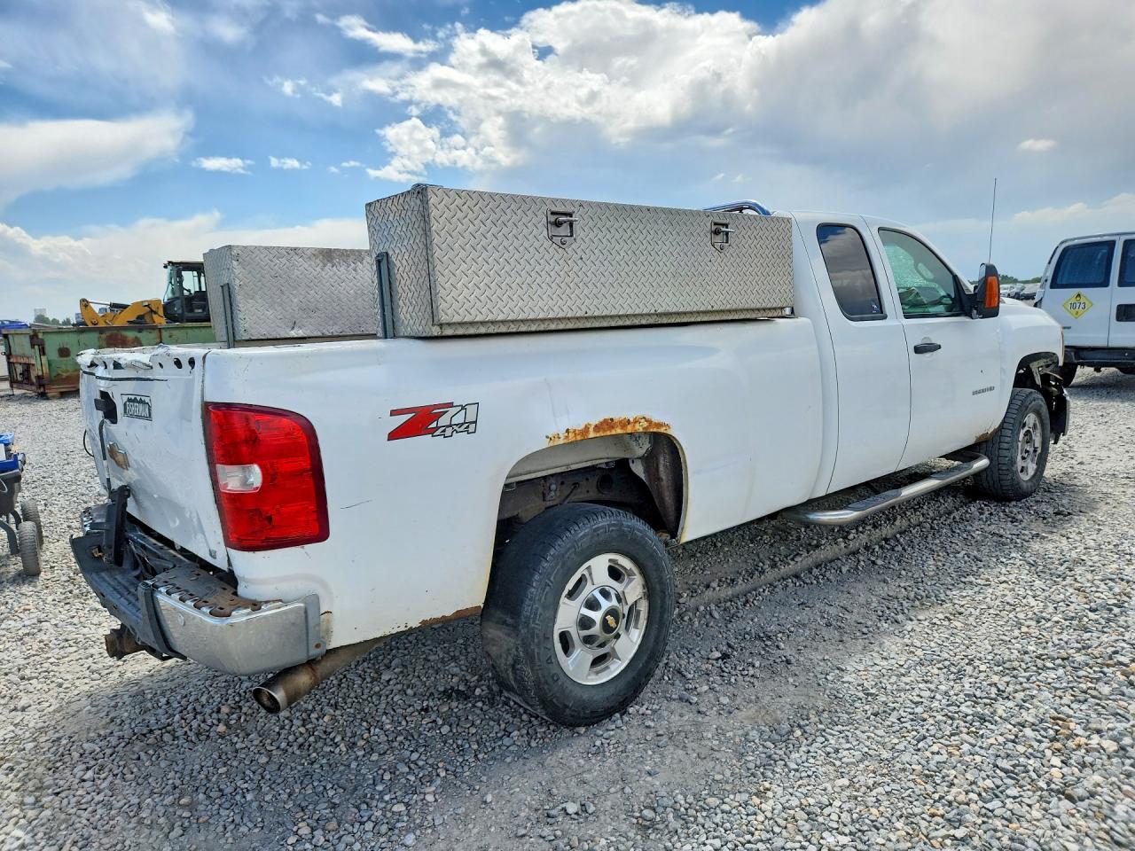 2011 Chevrolet Silverado K2500 Heavy Duty Lt White vin: 1GC2KXCG2BZ303638